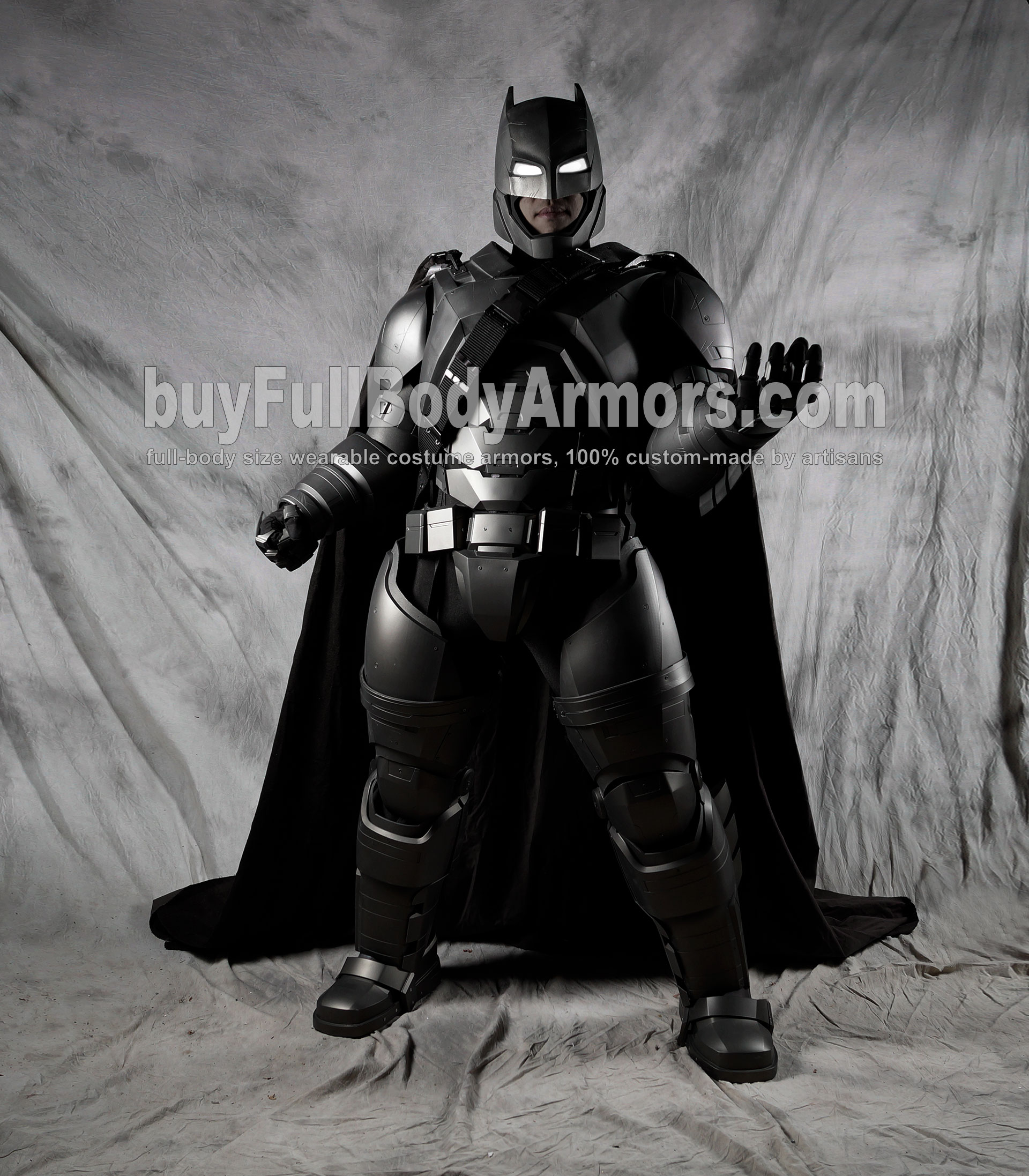 wearable armored batsuit batman suit armor power