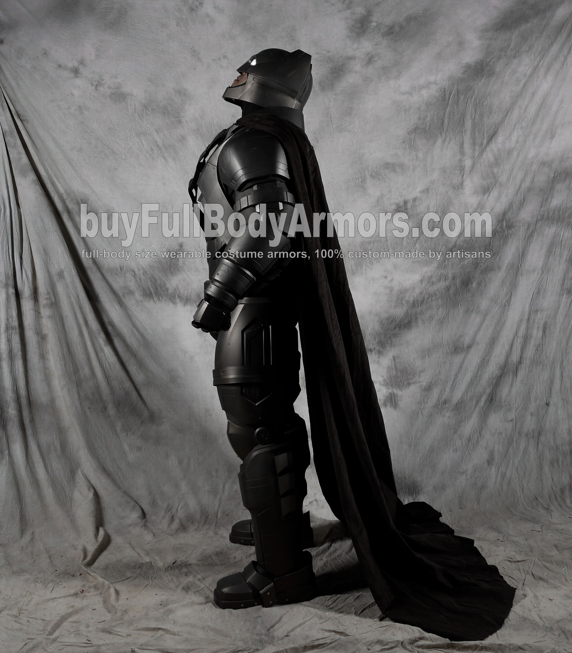 wearable armored batsuit batman suit armor side