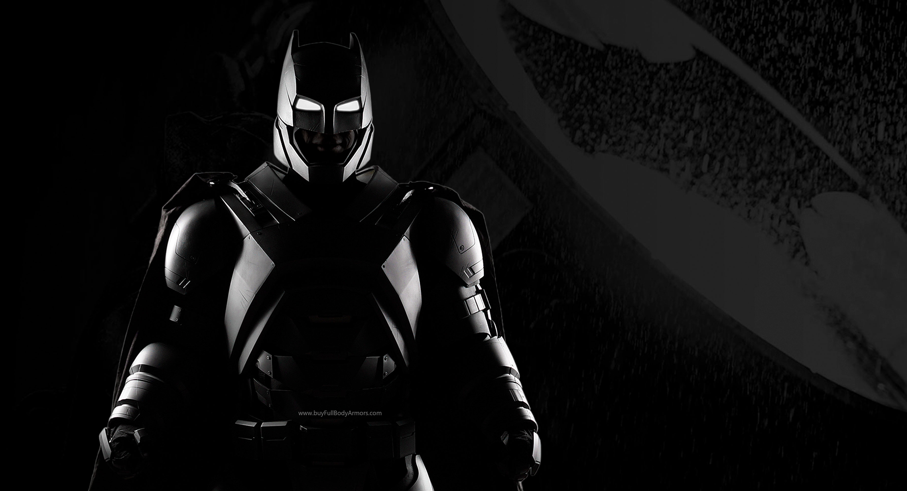 wearable armored batsuit batman suit armor top banner
