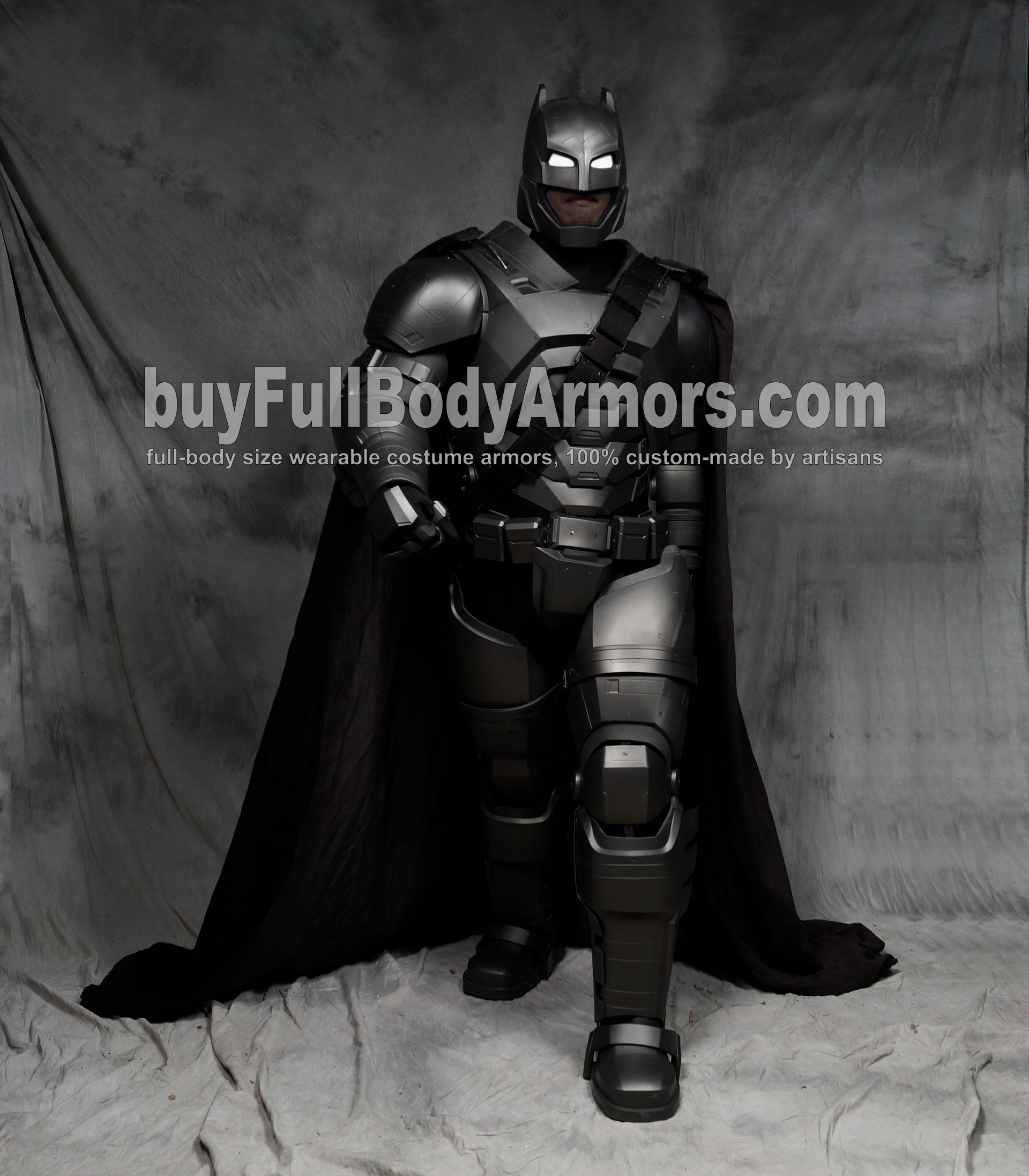 wearable armored batsuit batman suit armor walk