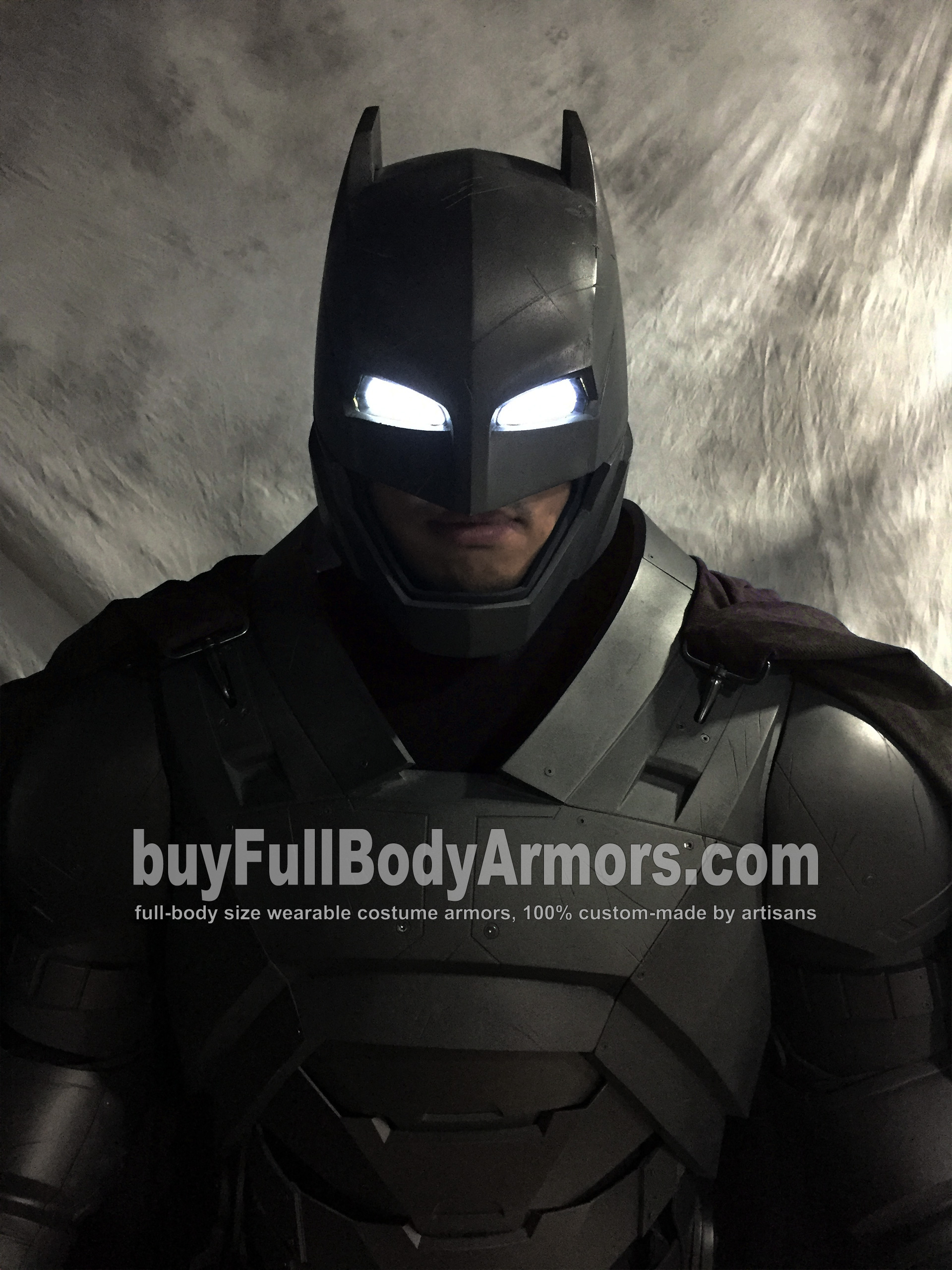 wearable armored batsuit batman suit armor prototype