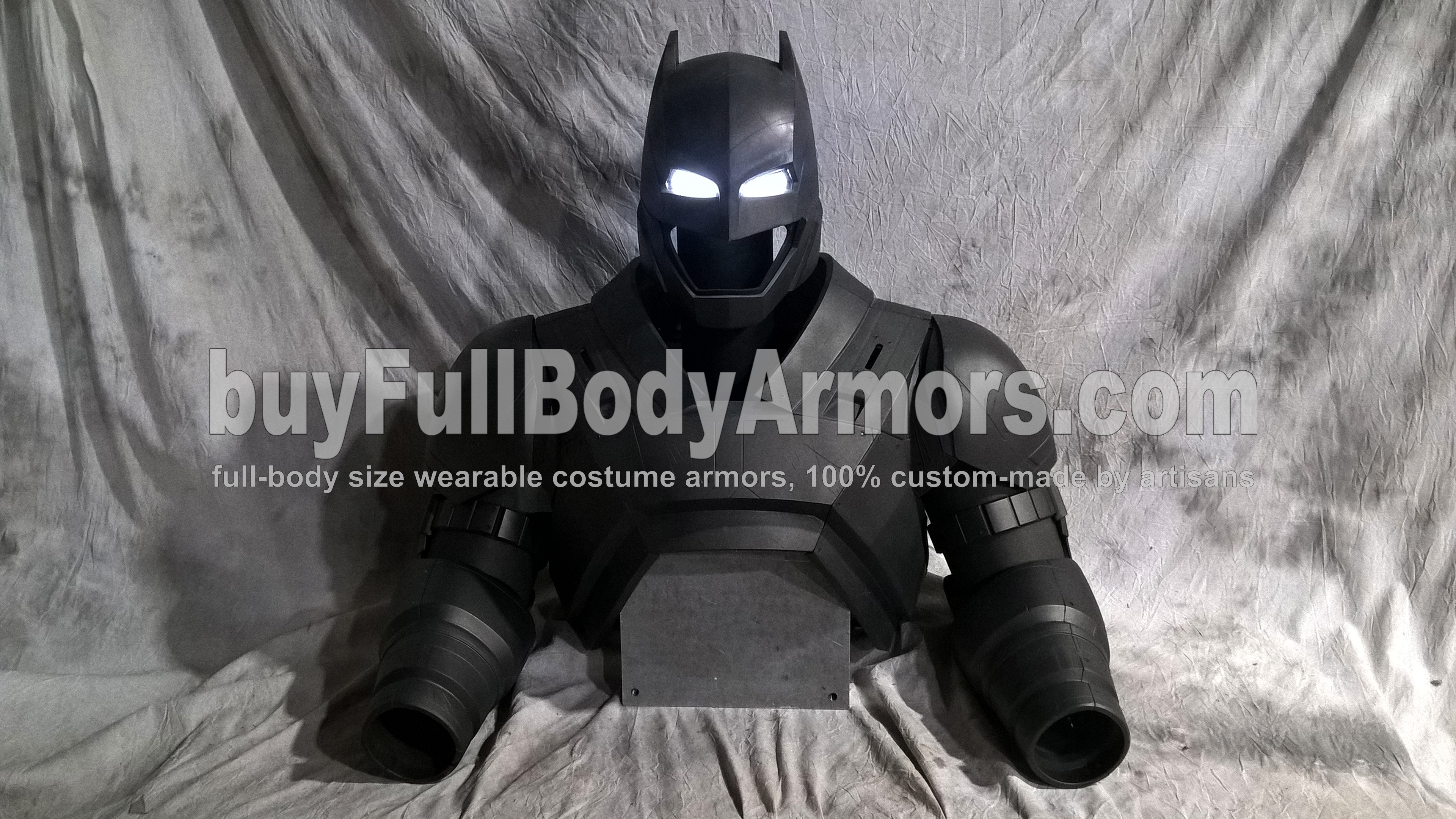 wearable armored batsuit batman suit armor top half 1
