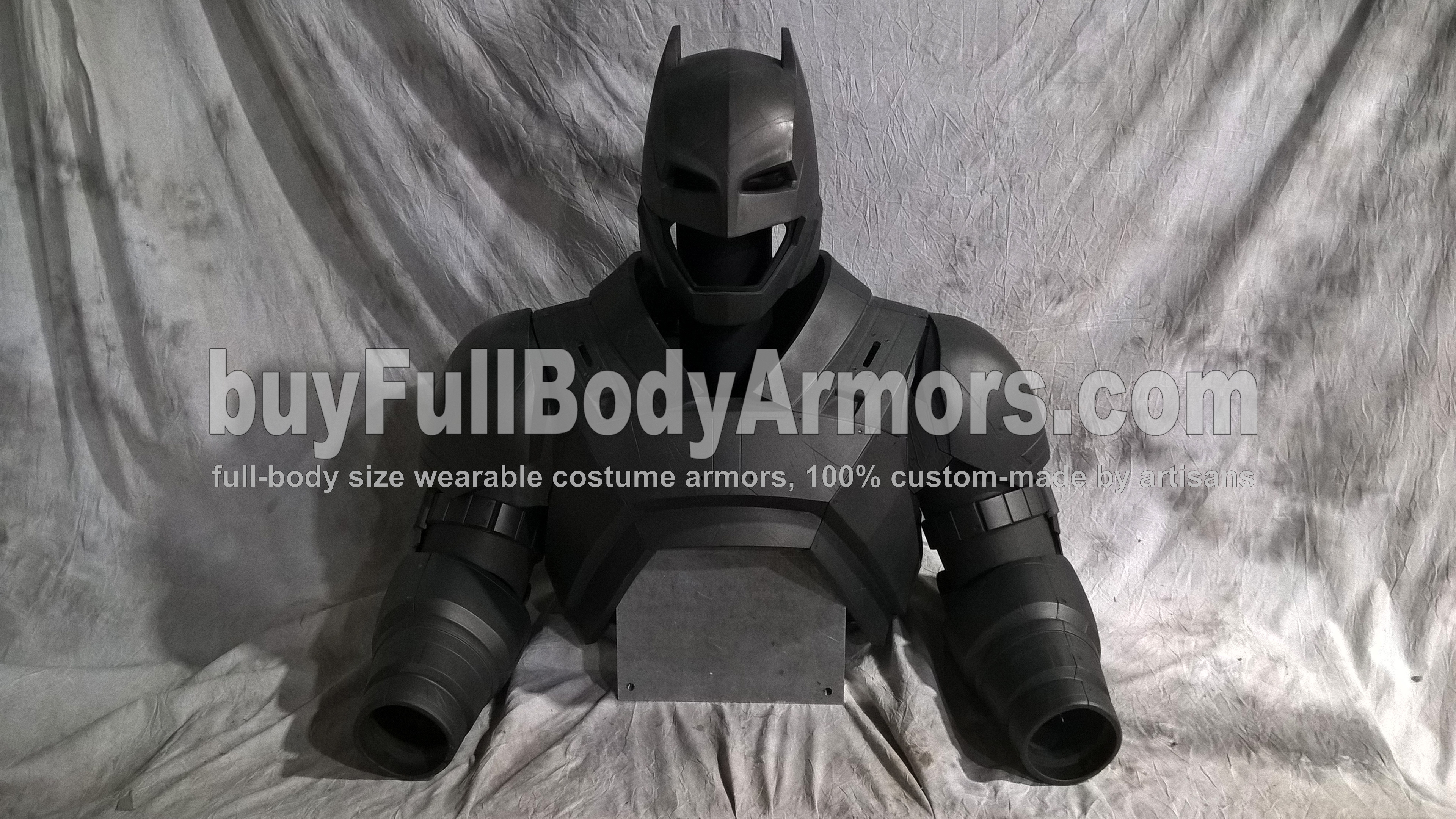 wearable armored batsuit batman suit armor top half 3