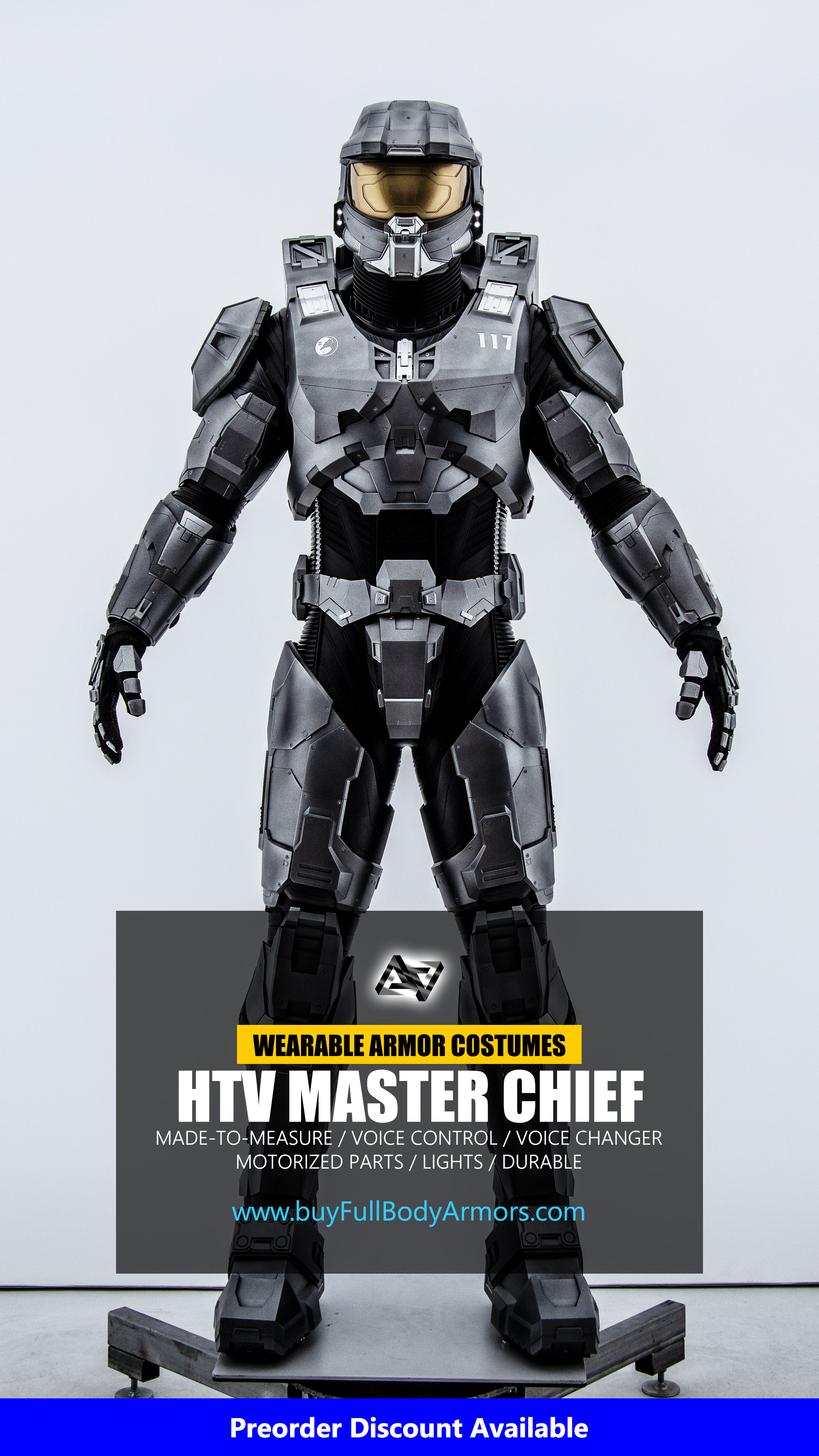 Halo TV Show Master Chief Armor suit costume