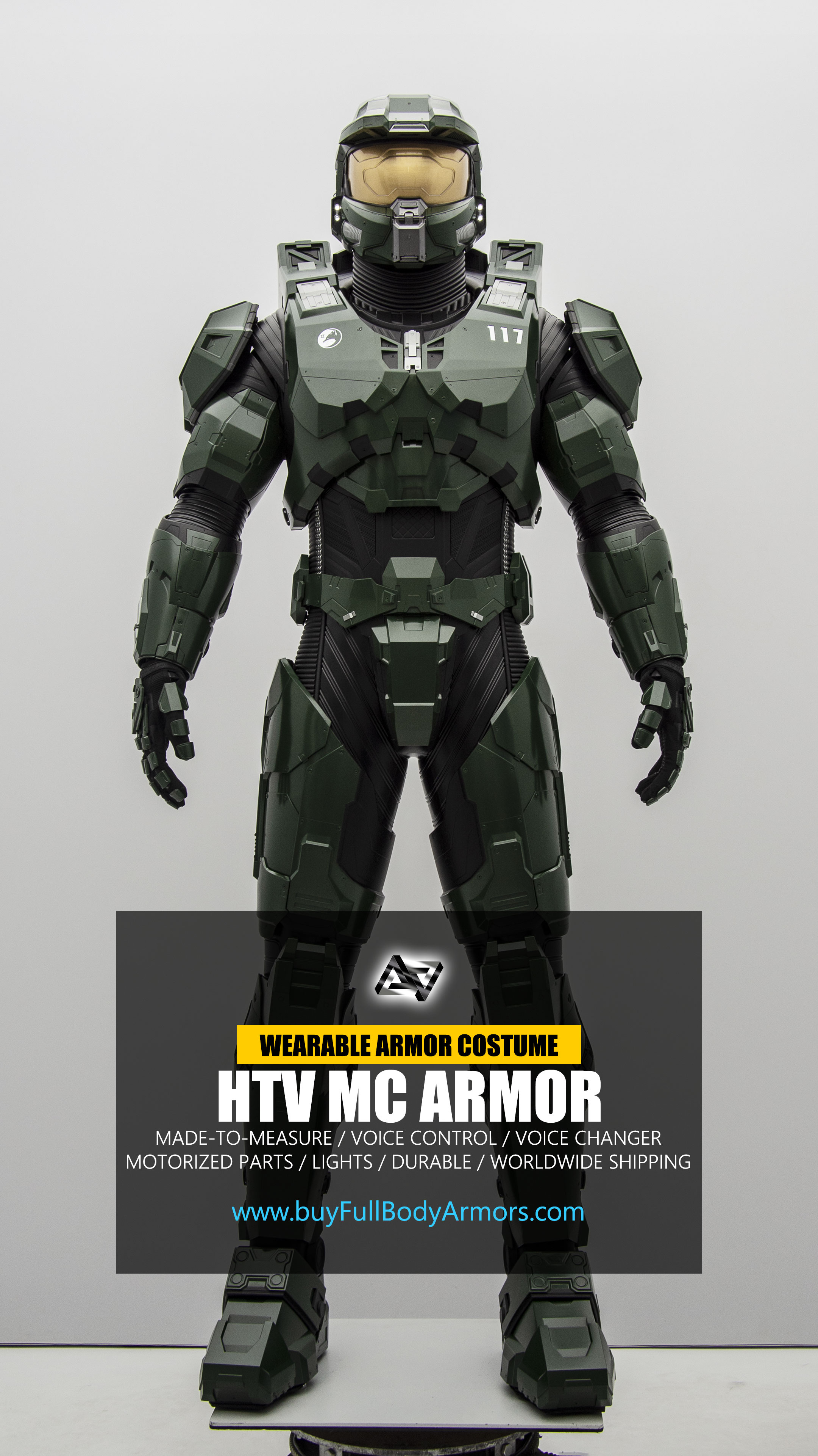 Halo TV Show Master Chief Armor suit costume