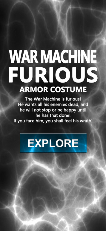 Order the Wearable War Machine Furious suit costume