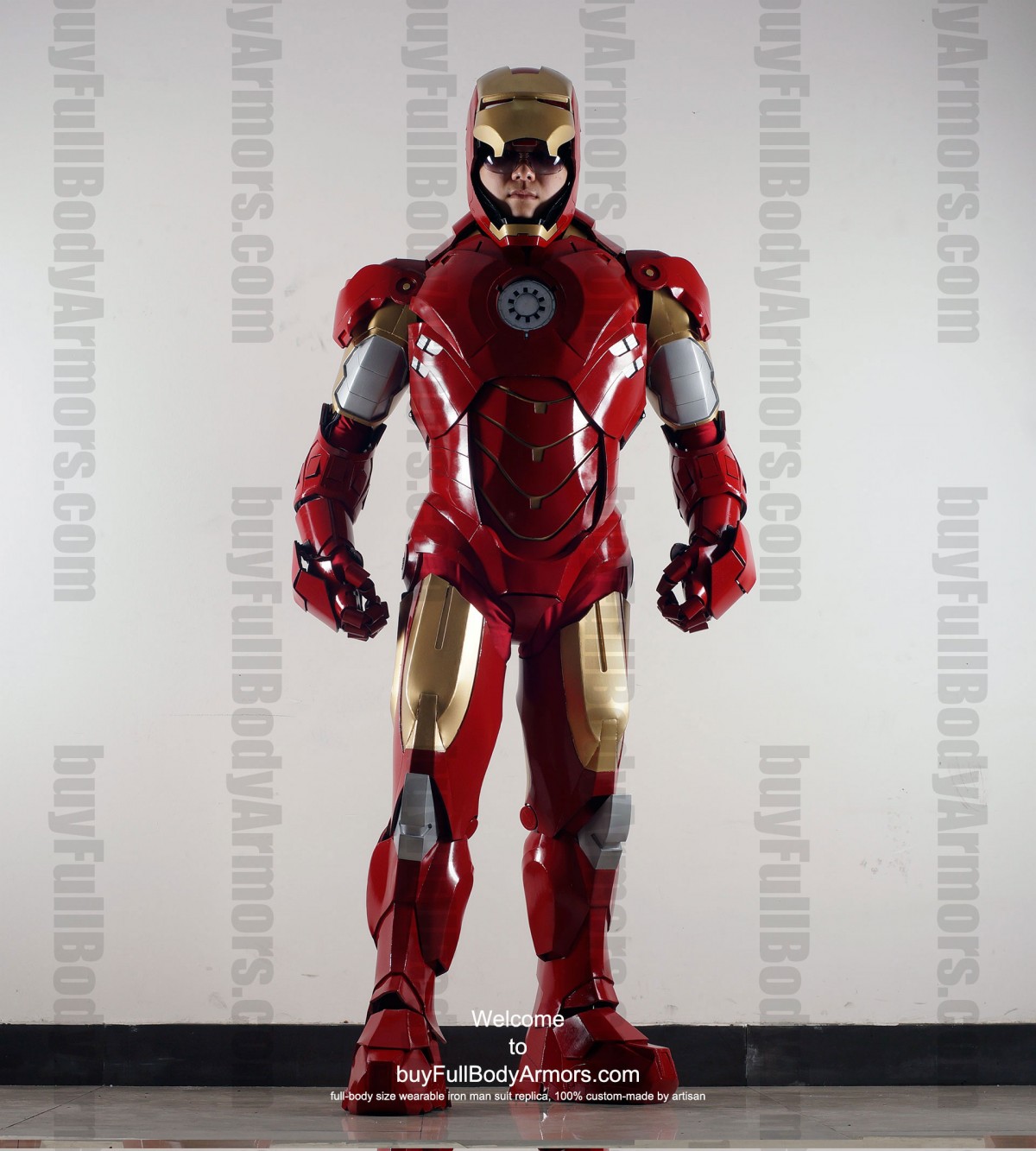 fiberglass iron man suit