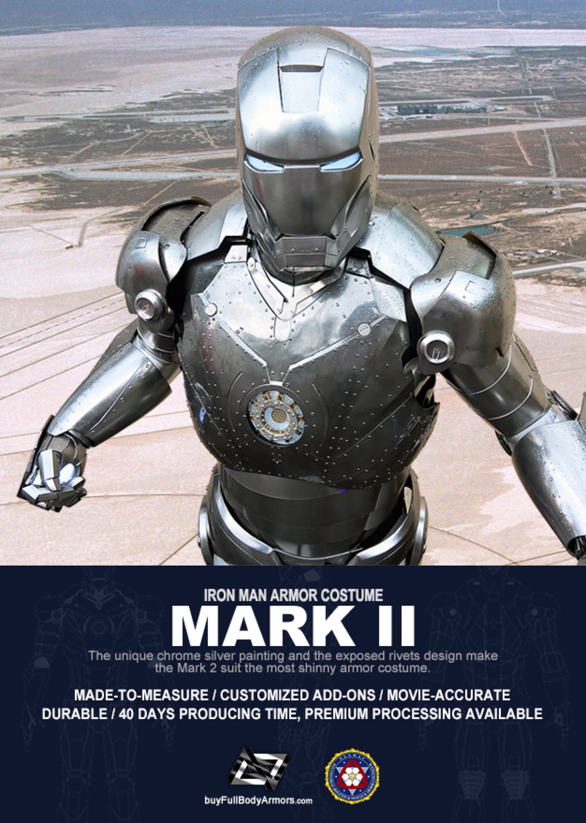 Buy the Wearable Iron Man Armor Mark 2 