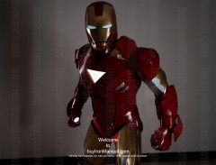 Super Deal - Wearable Iron Man suit costume Mark 4 + Mark 6 front-2