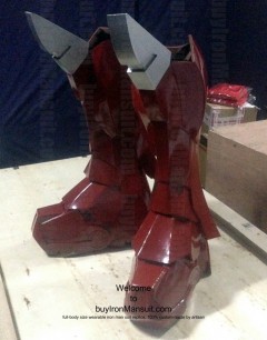 Wearable Iron Man suit costume Mark 6 (VI) components-24