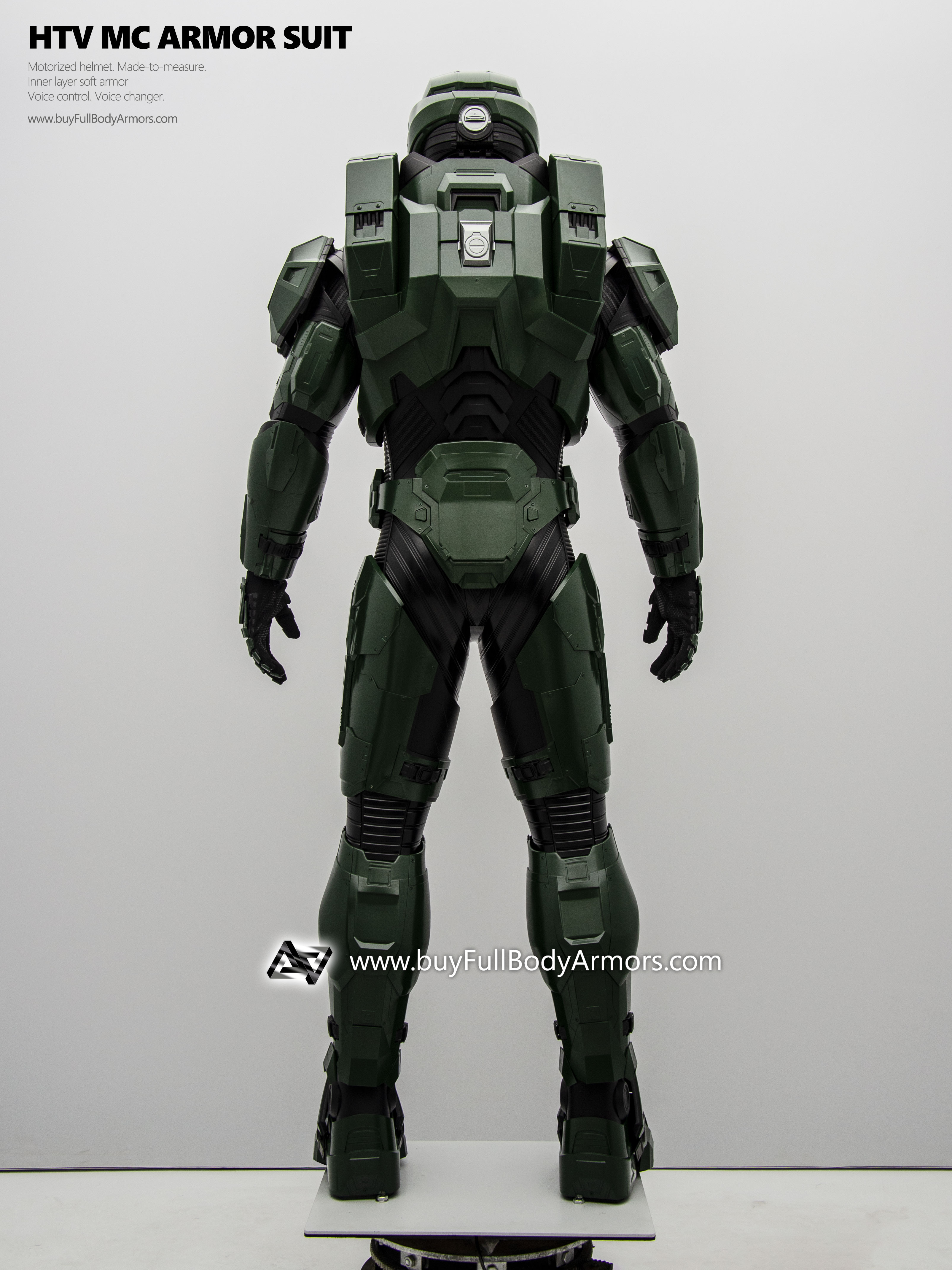 Wearable MASTER CHIEF ARMOR SUIT (Halo Infinity and Halo TV Series Season 2 Version) back