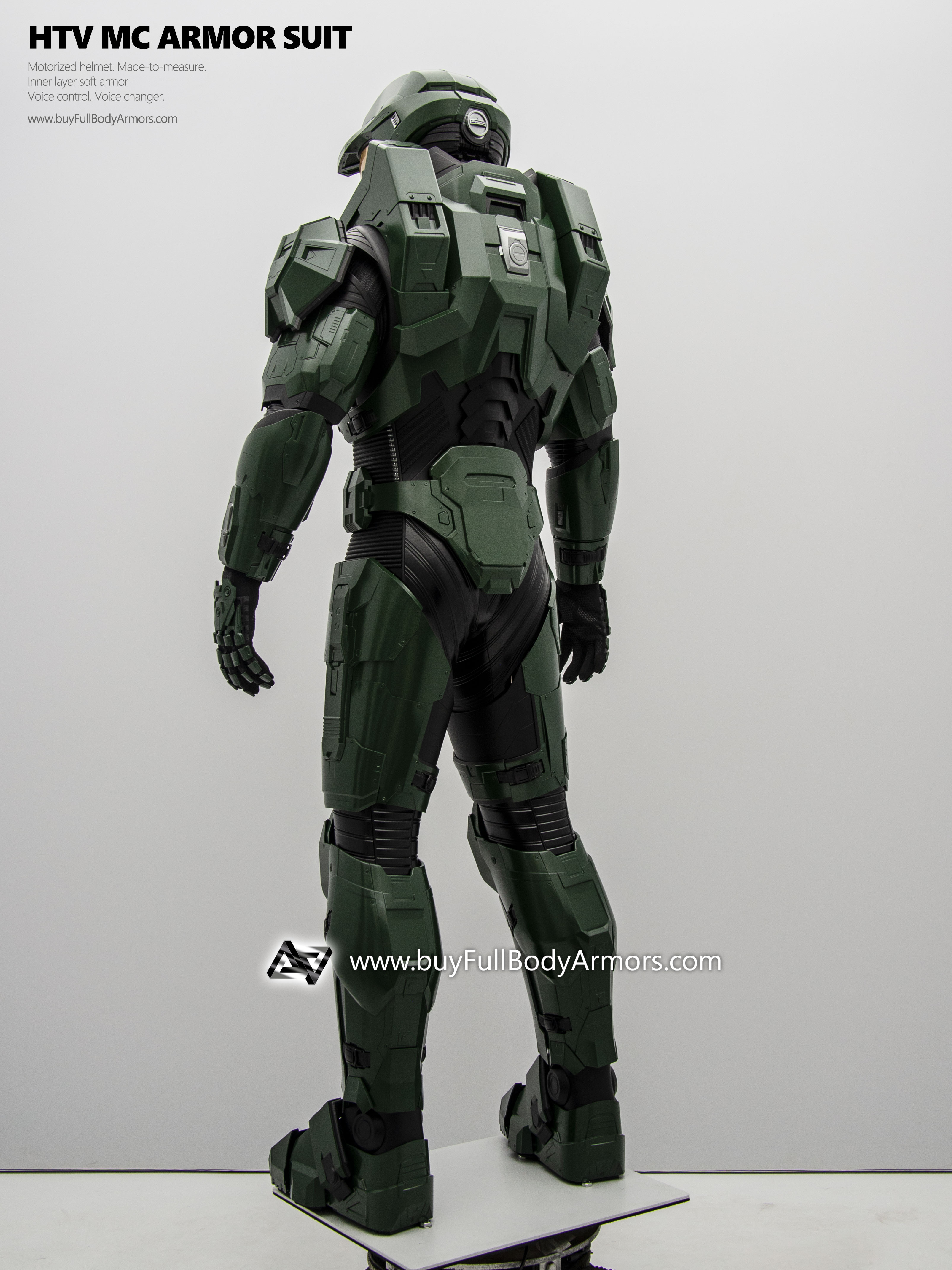 Wearable MASTER CHIEF ARMOR SUIT (Halo Infinity and Halo TV Series Season 2 Version) back side