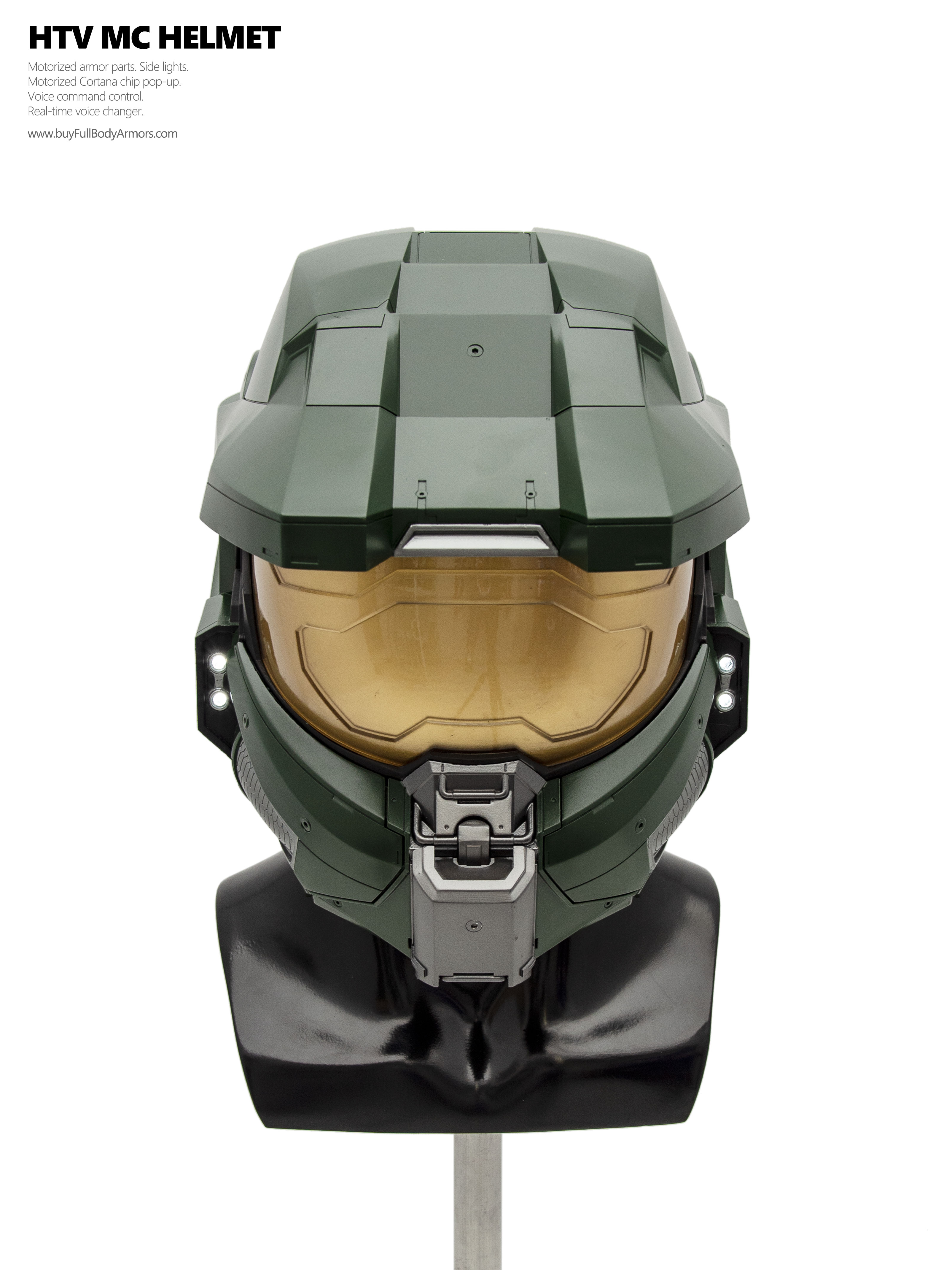 Wearable MASTER CHIEF helmet (Halo Infinity and Halo TV Series Season 2 Version) lower