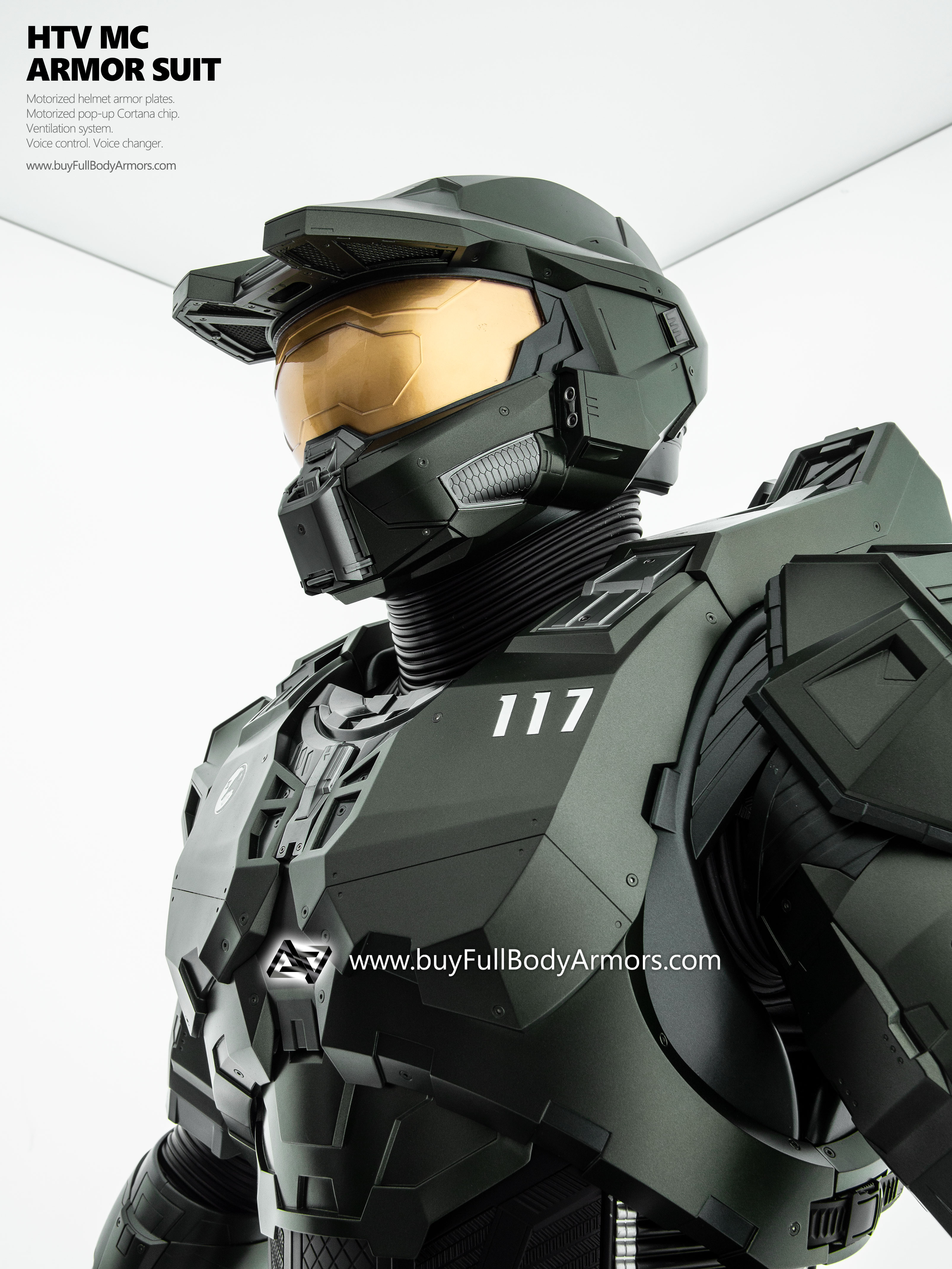 Wearable MASTER CHIEF ARMOR SUIT (Halo Infinity and Halo TV Series Season 2 Version) 3