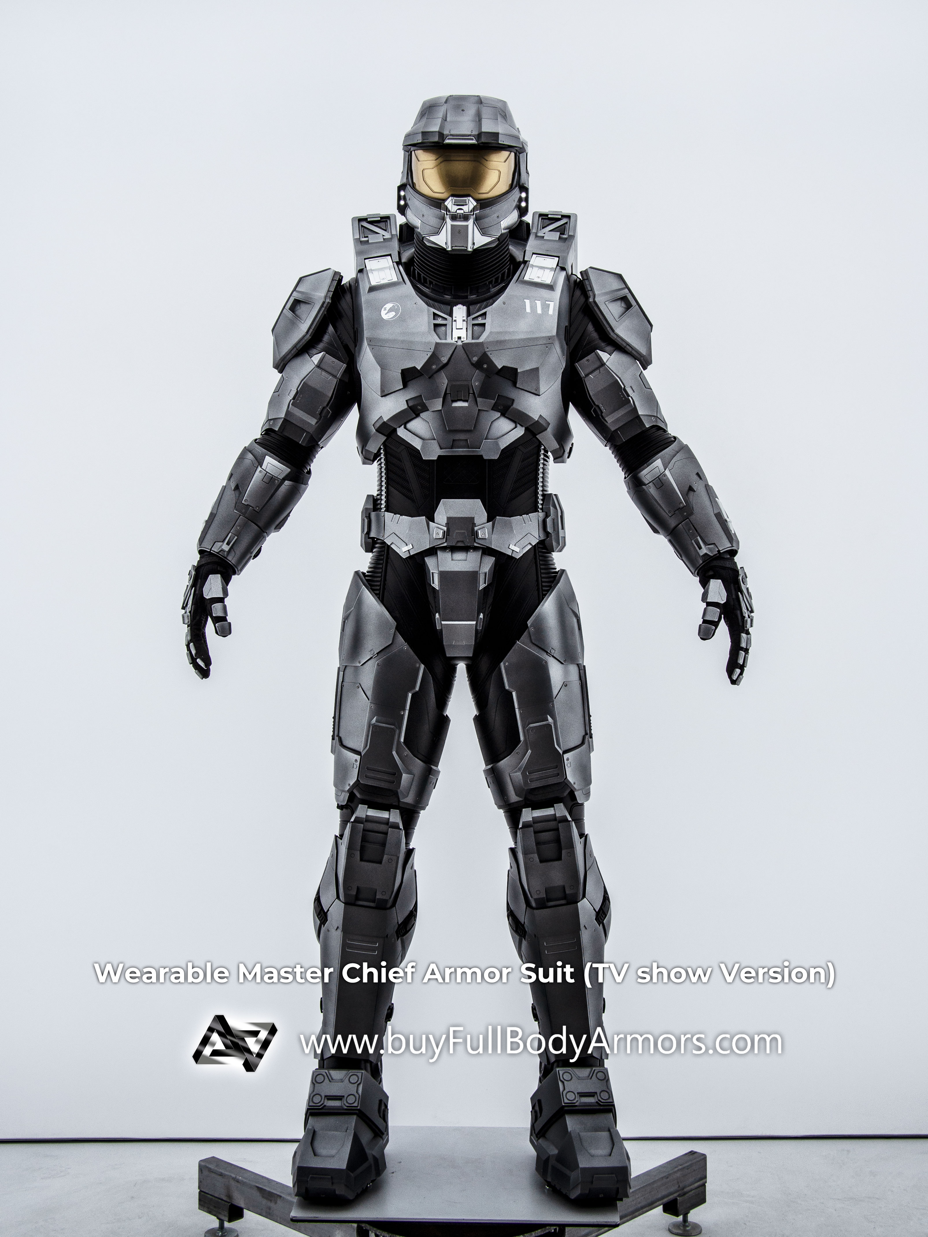 Wearable MASTER CHIEF ARMOR SUIT (Halo Infinity and Halo TV Series Season 2 Version) Unpainted1