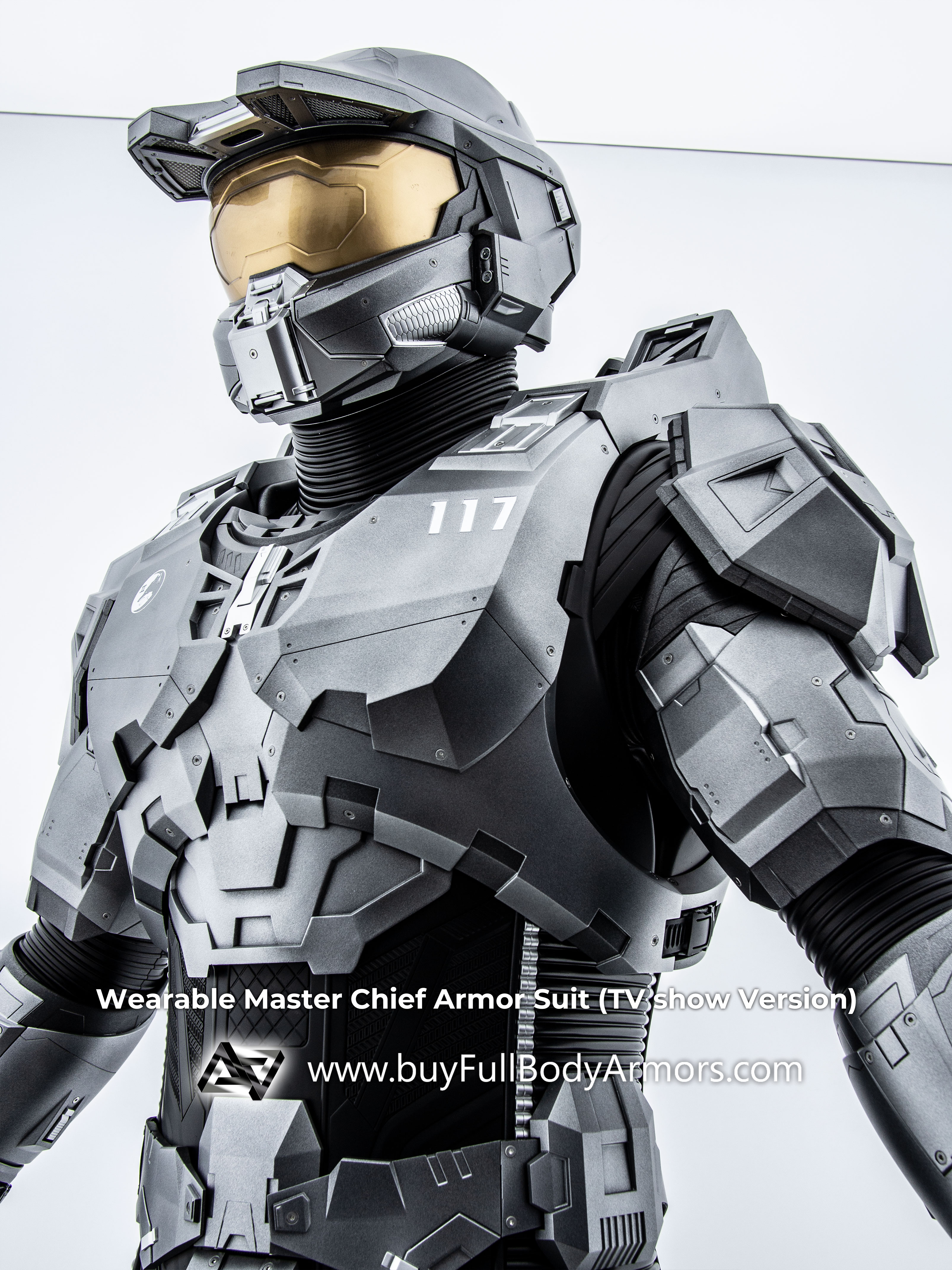 Wearable MASTER CHIEF ARMOR SUIT (Halo Infinity and Halo TV Series Season 2 Version) Unpainted8