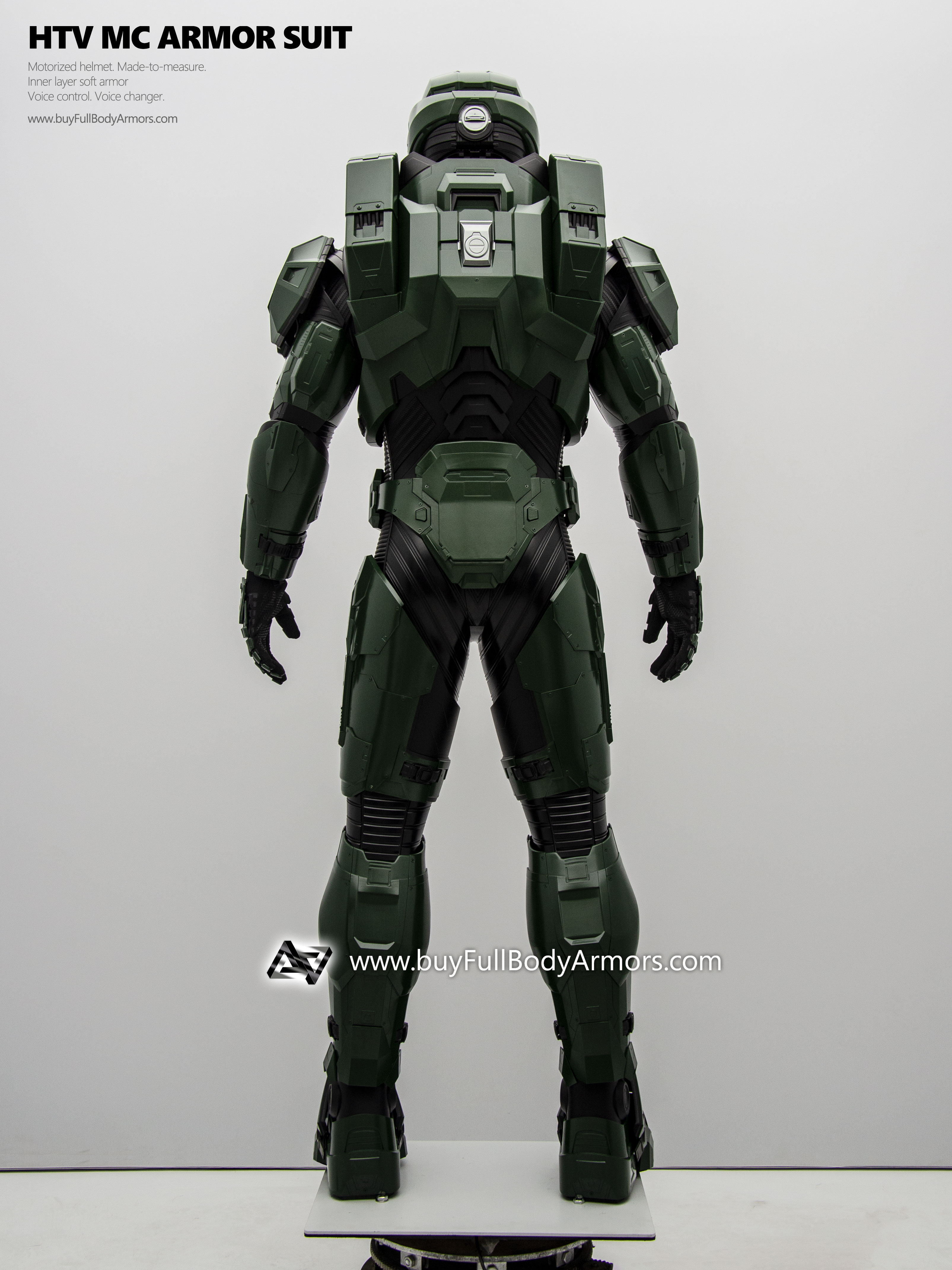 Wearable MC ARMOR SUIT back