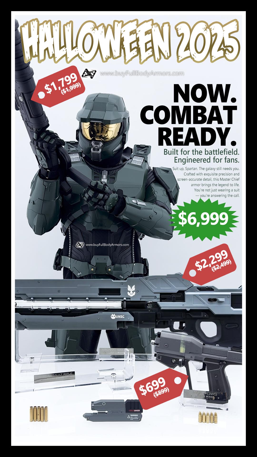 new htv mc armor suit cover halloween 2025