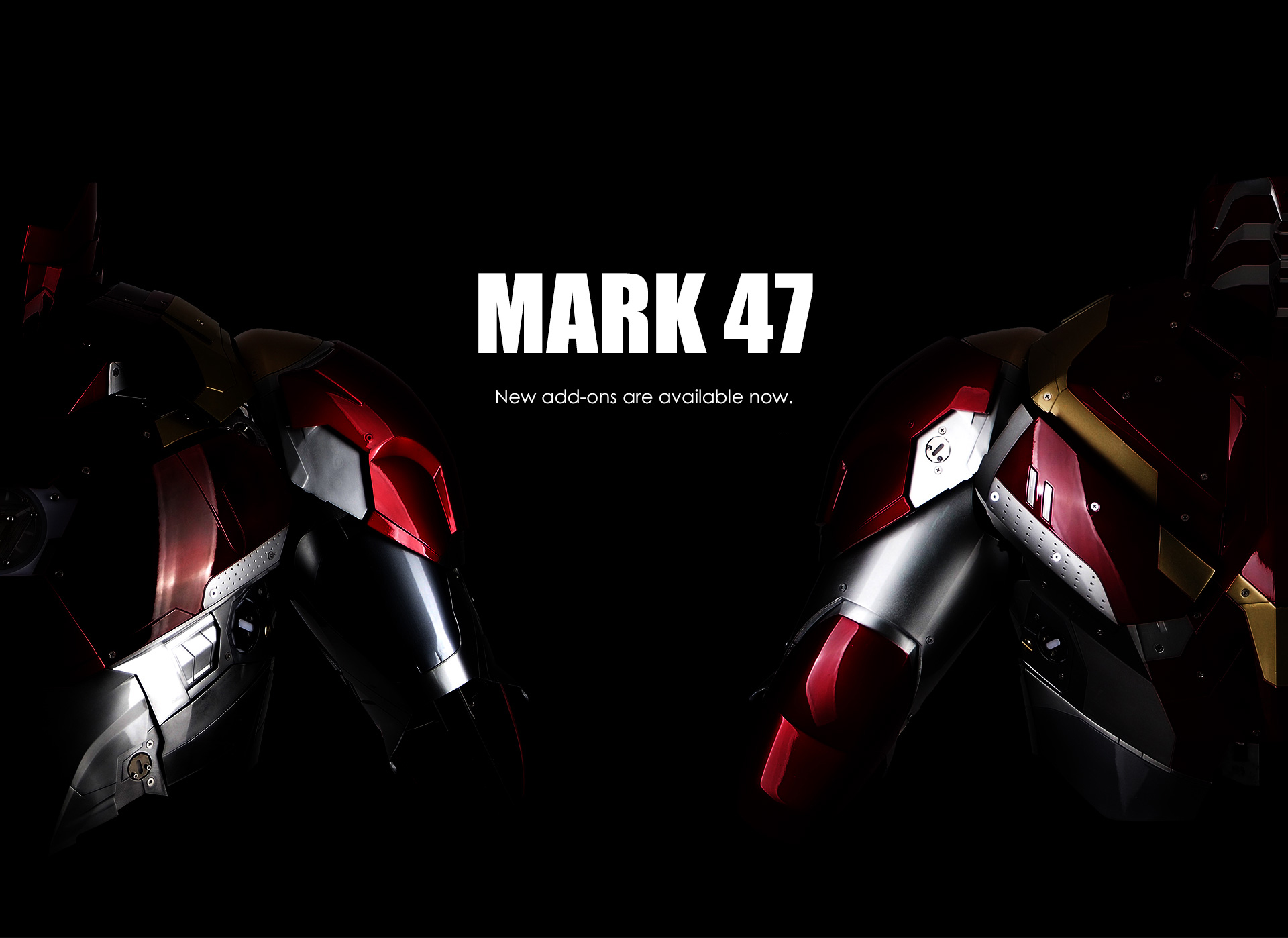 wearable Iron Man Mark 47 46 armor costume suit officially released