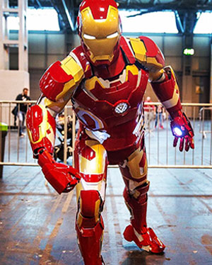 Iron Man ''More than a Suit'' Water Bottle - Customizable