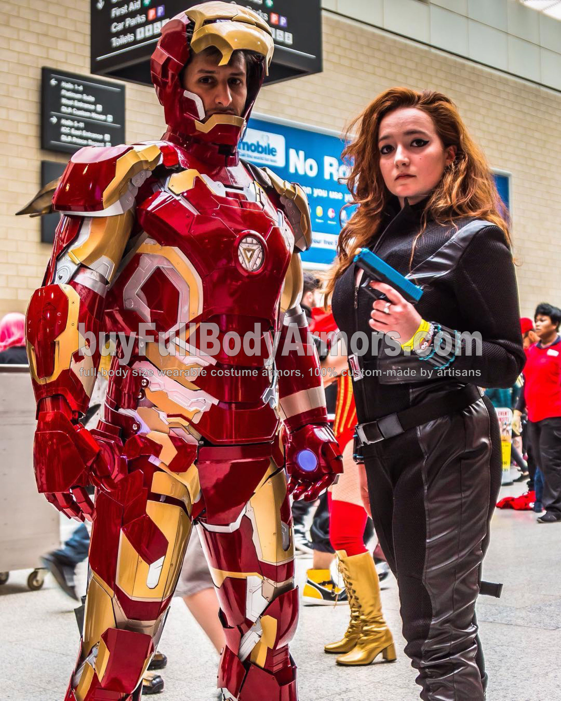 wearable Iron Man Suit Mark 43 armor costume customer 2