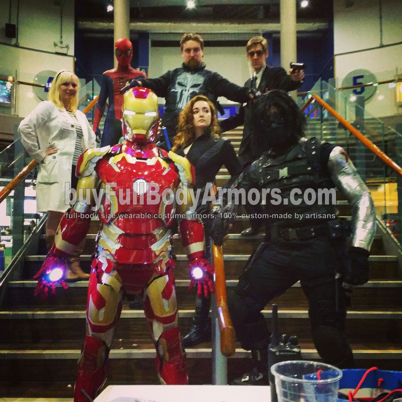 wearable Iron Man Suit Mark 43 armor costume customer 3