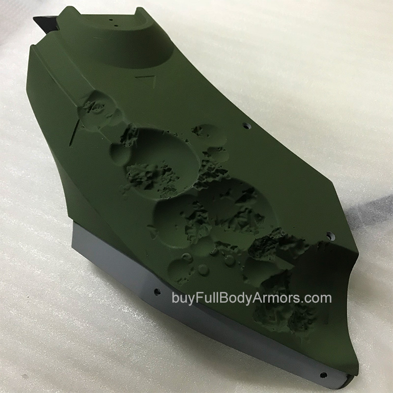 wearable Halo 5 Master Chief Battle Damage on the right chest armor 2