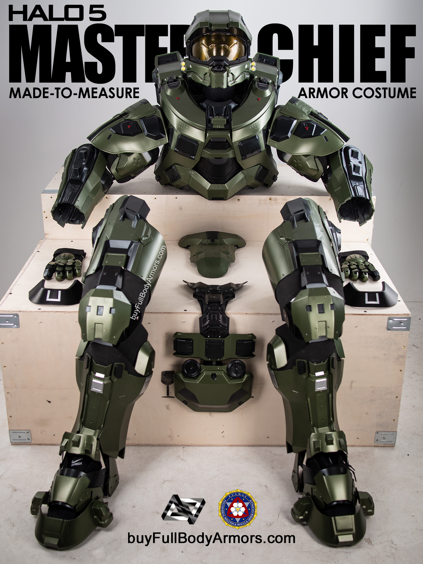 master chief costume authentic