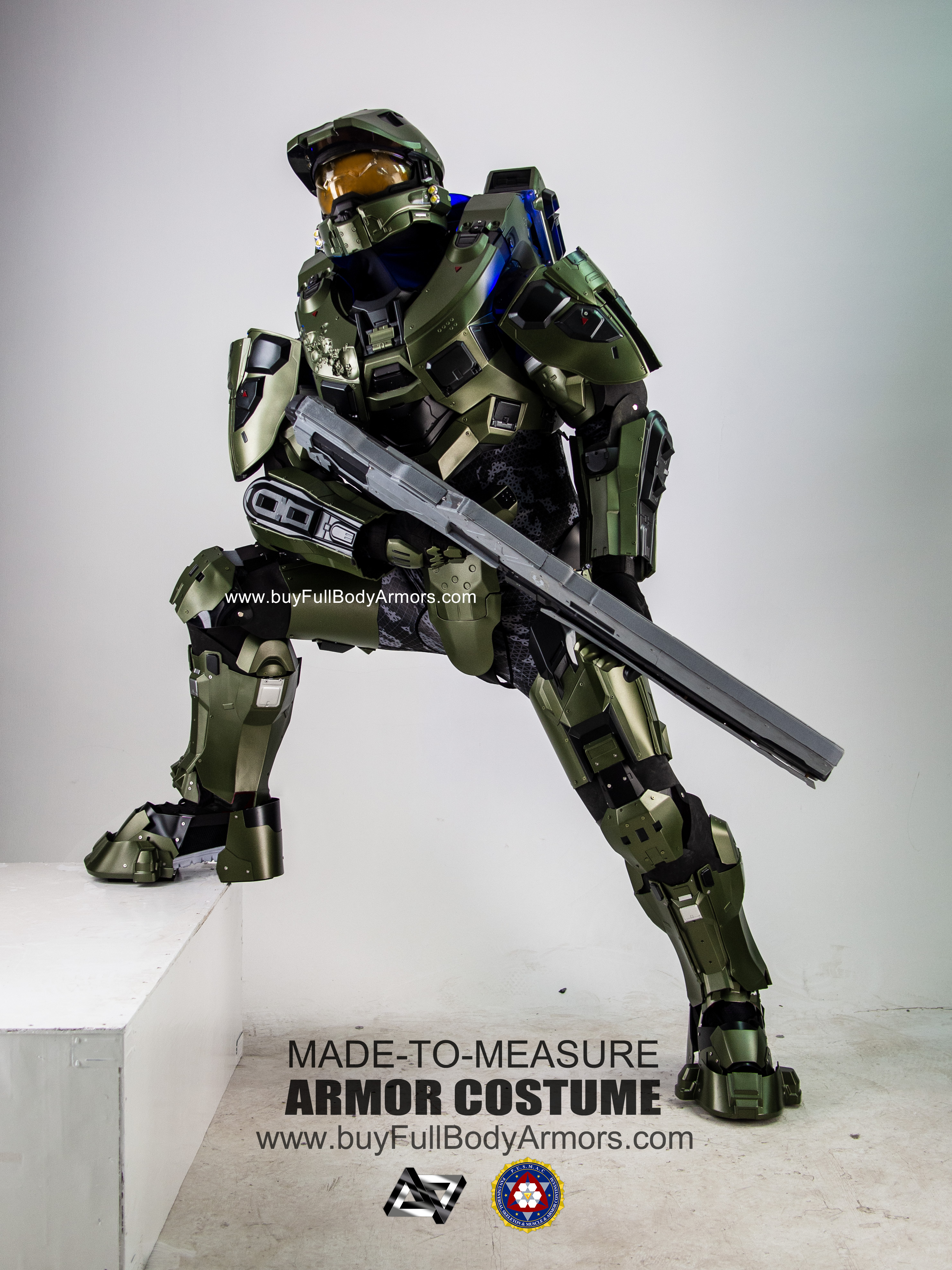 Halo 5 Master Chief Armor Suit Costume side