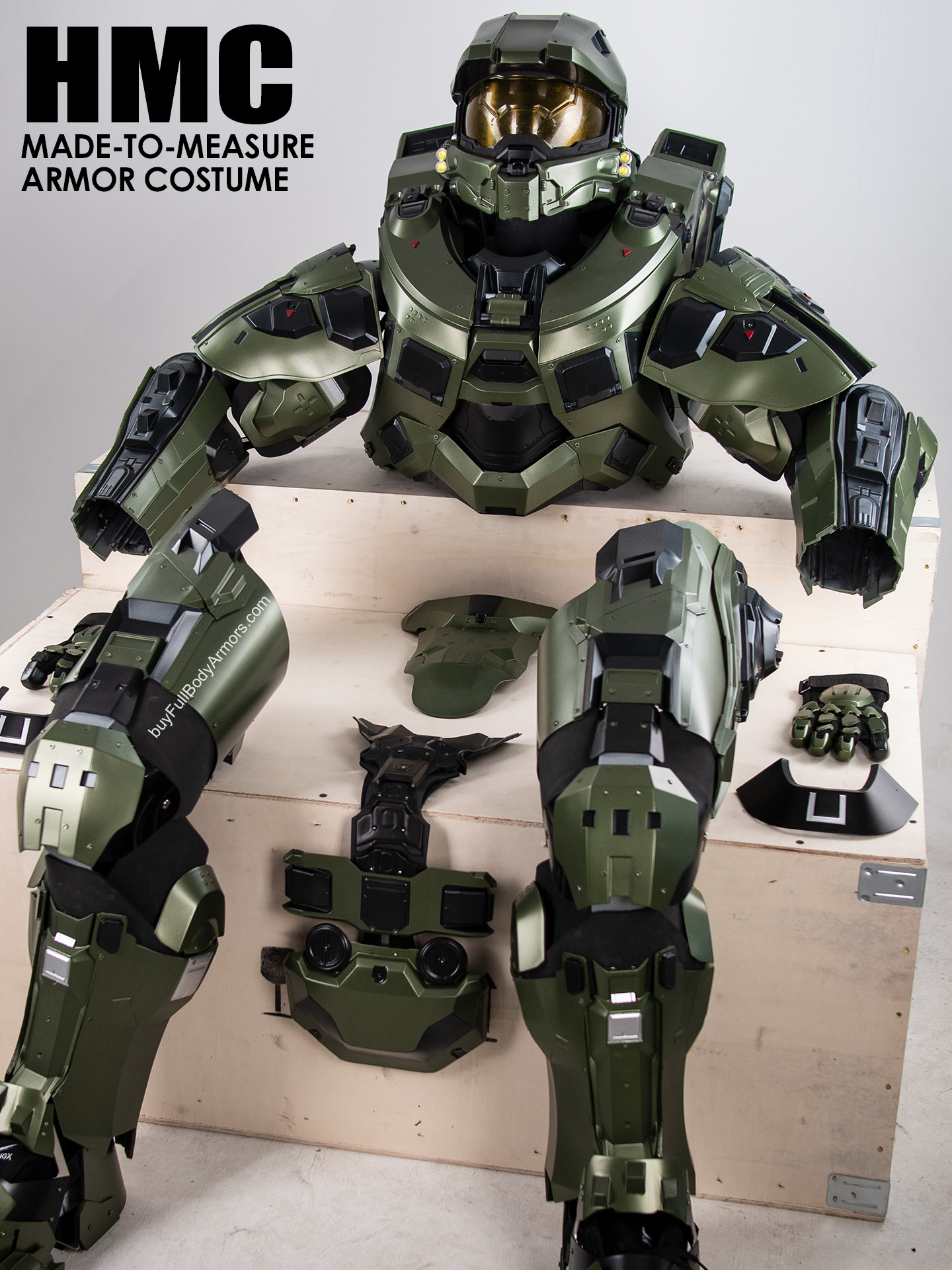 Wearable Halo 4 and Halo 5 Master Chief Armor Mark VI Suit Costume album 2