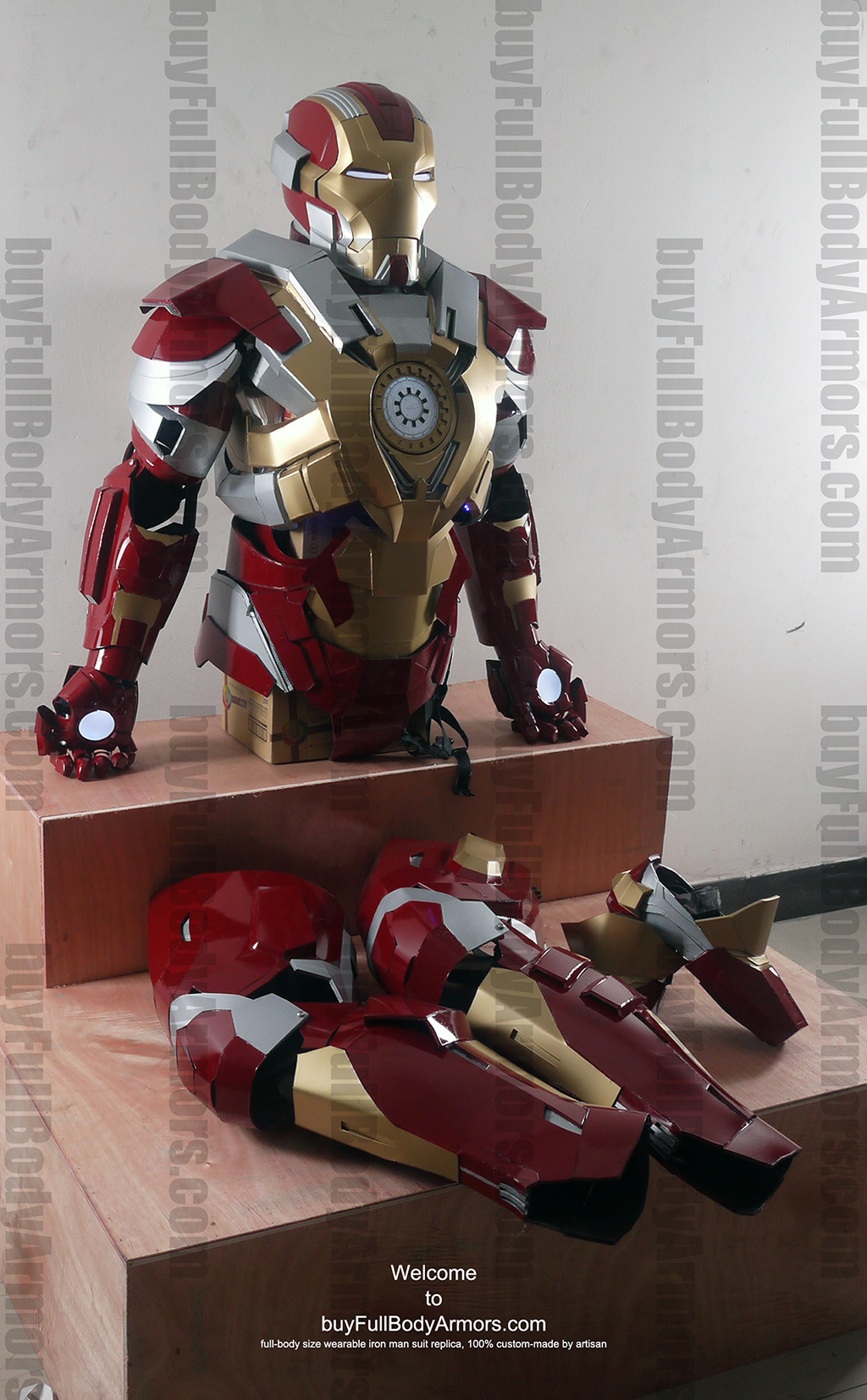 fiberglass iron man suit