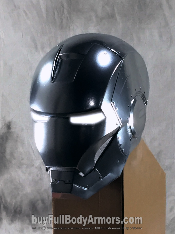 Wearable Iron Man Mark II (2) Helmet Prototype side