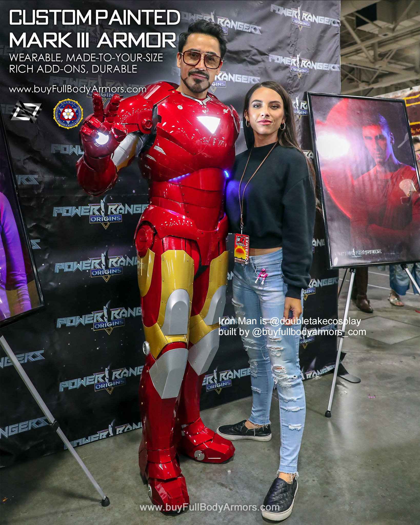 iron man mark 3 III armor costume suit custom painting 2