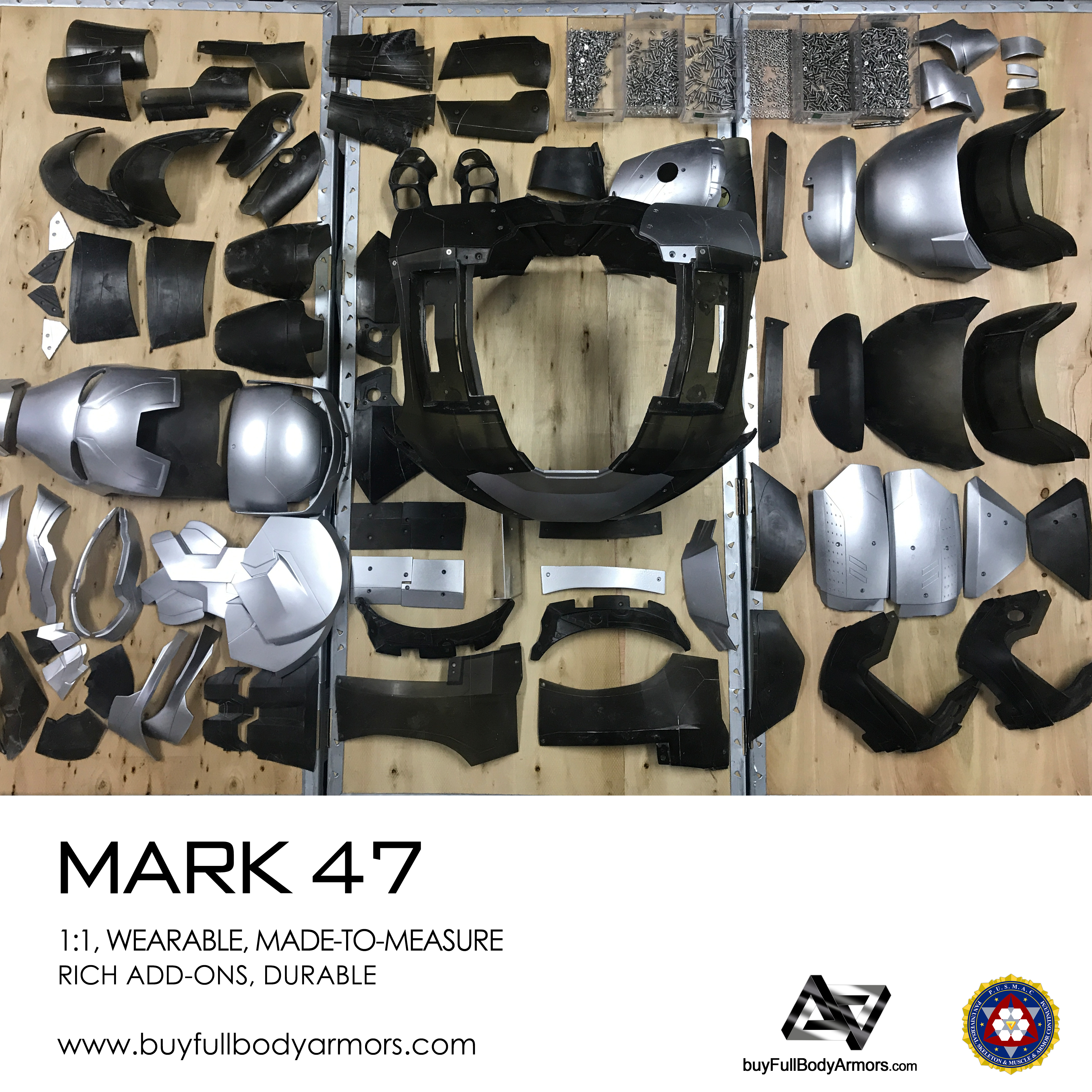 Mark 47 armor costume production update