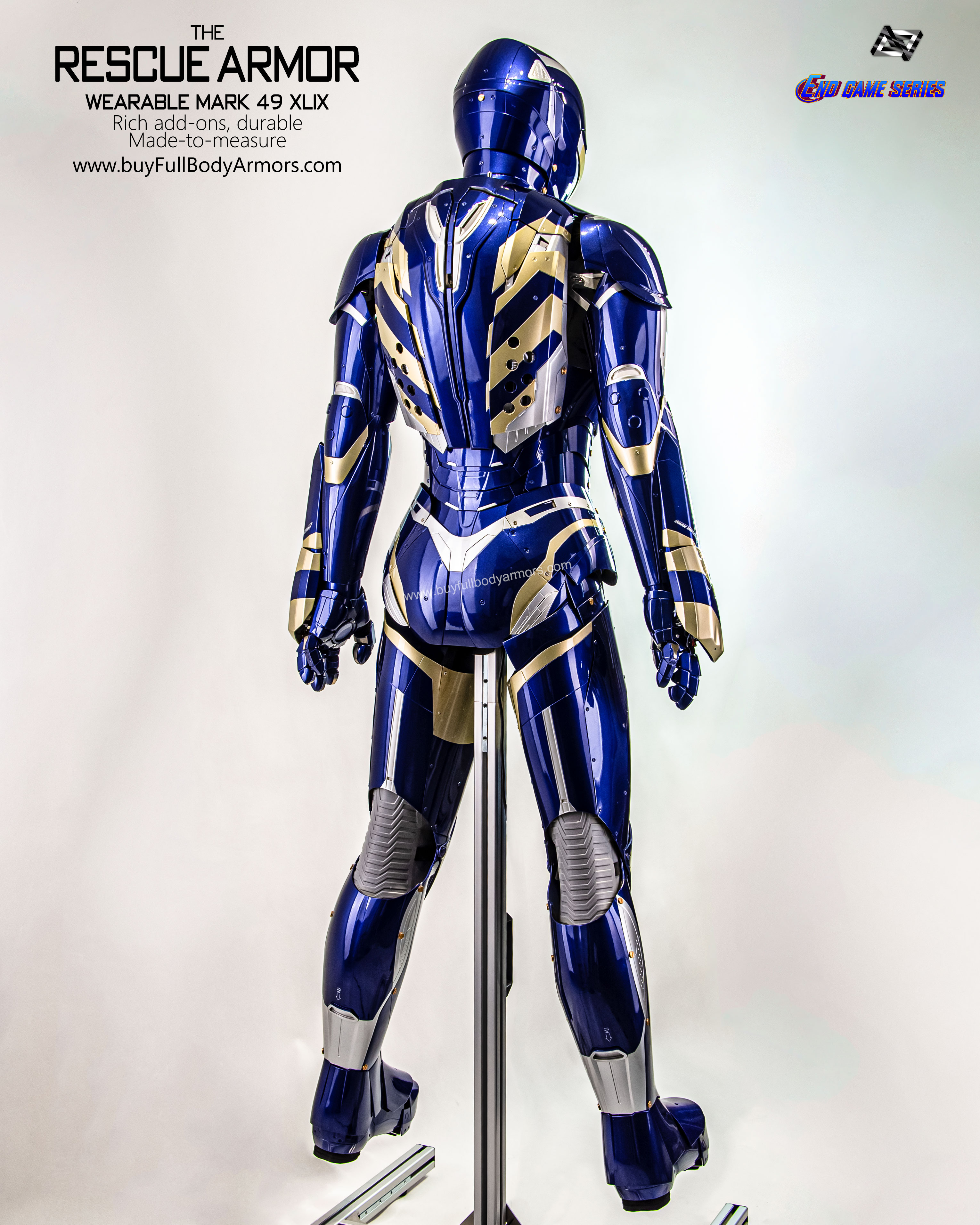 iron man rescue armor mark 49 xlix costume suit website 0