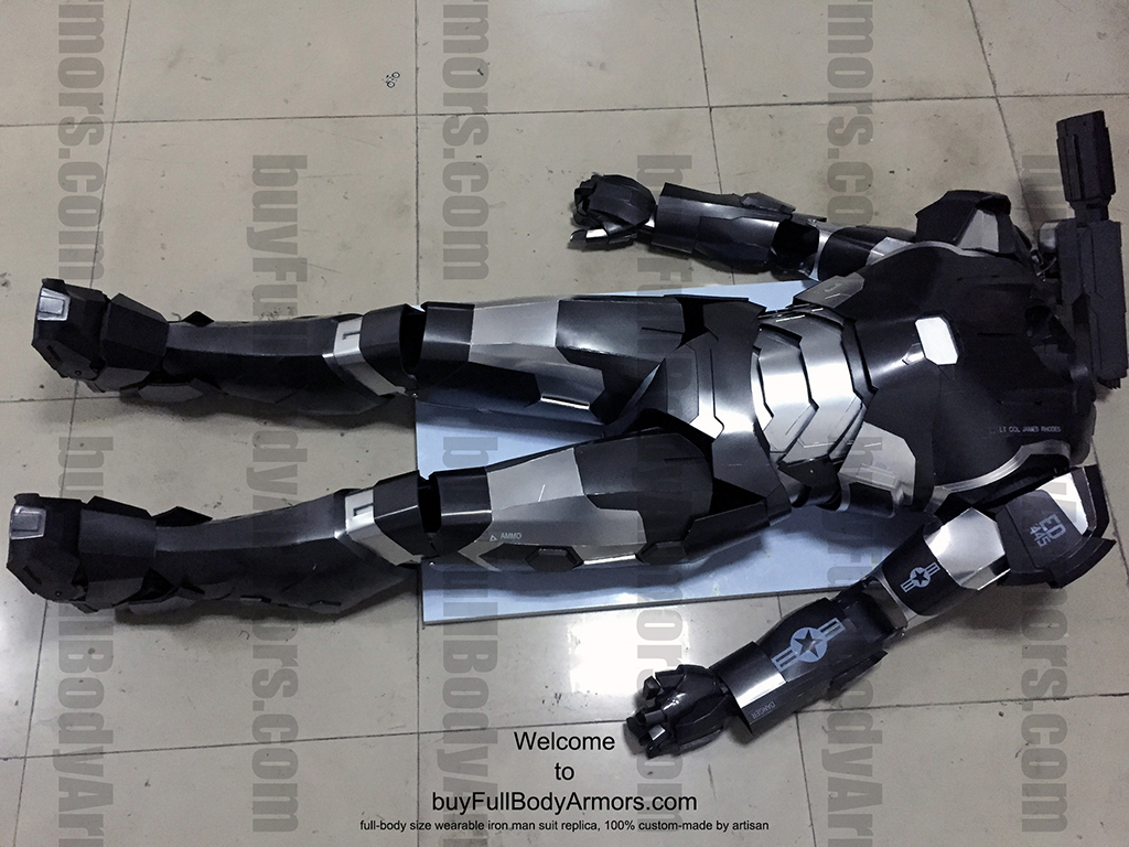 wearable War Machine Mark 2 Suit Costume Armor prototype front
