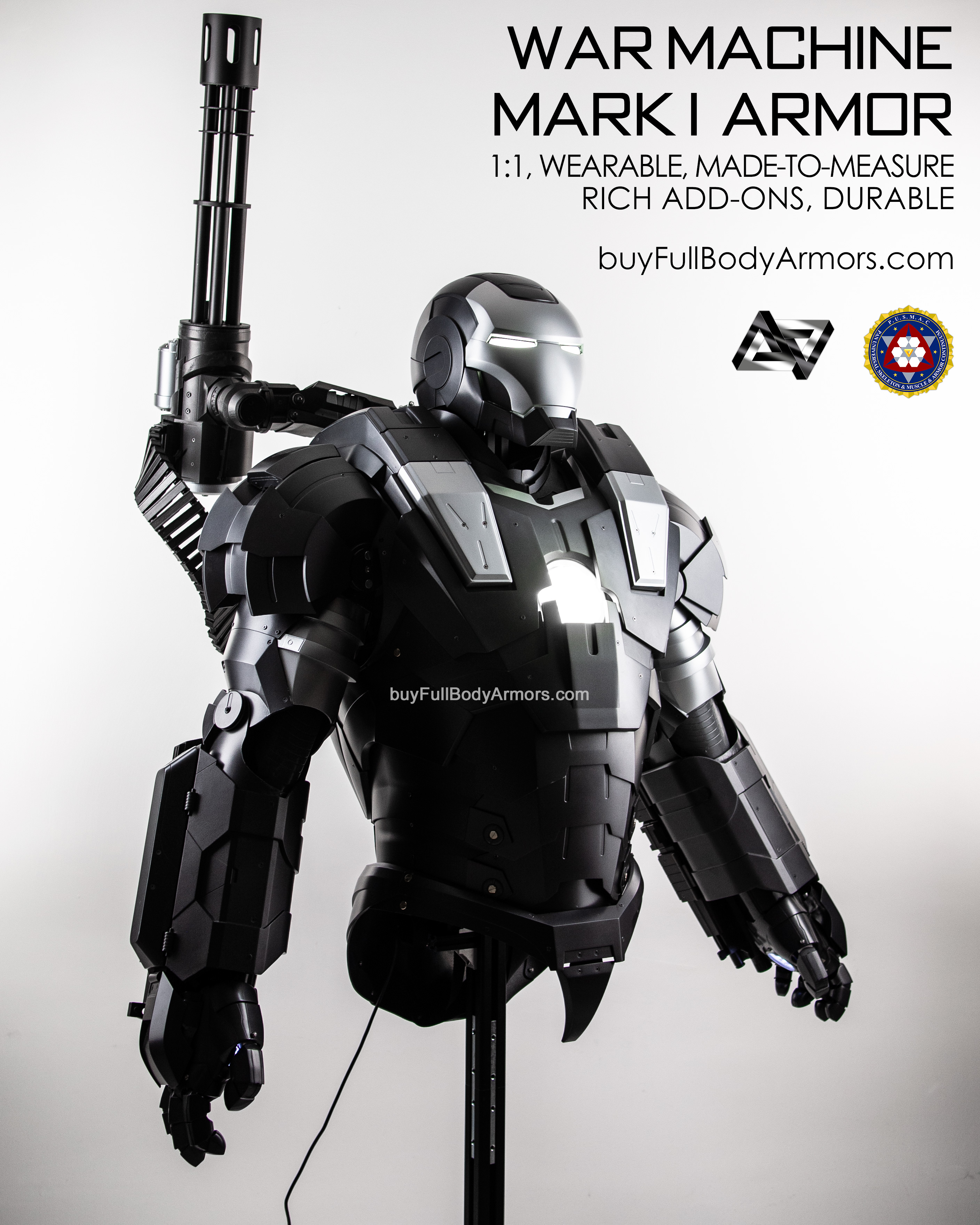 war machine suit for sale