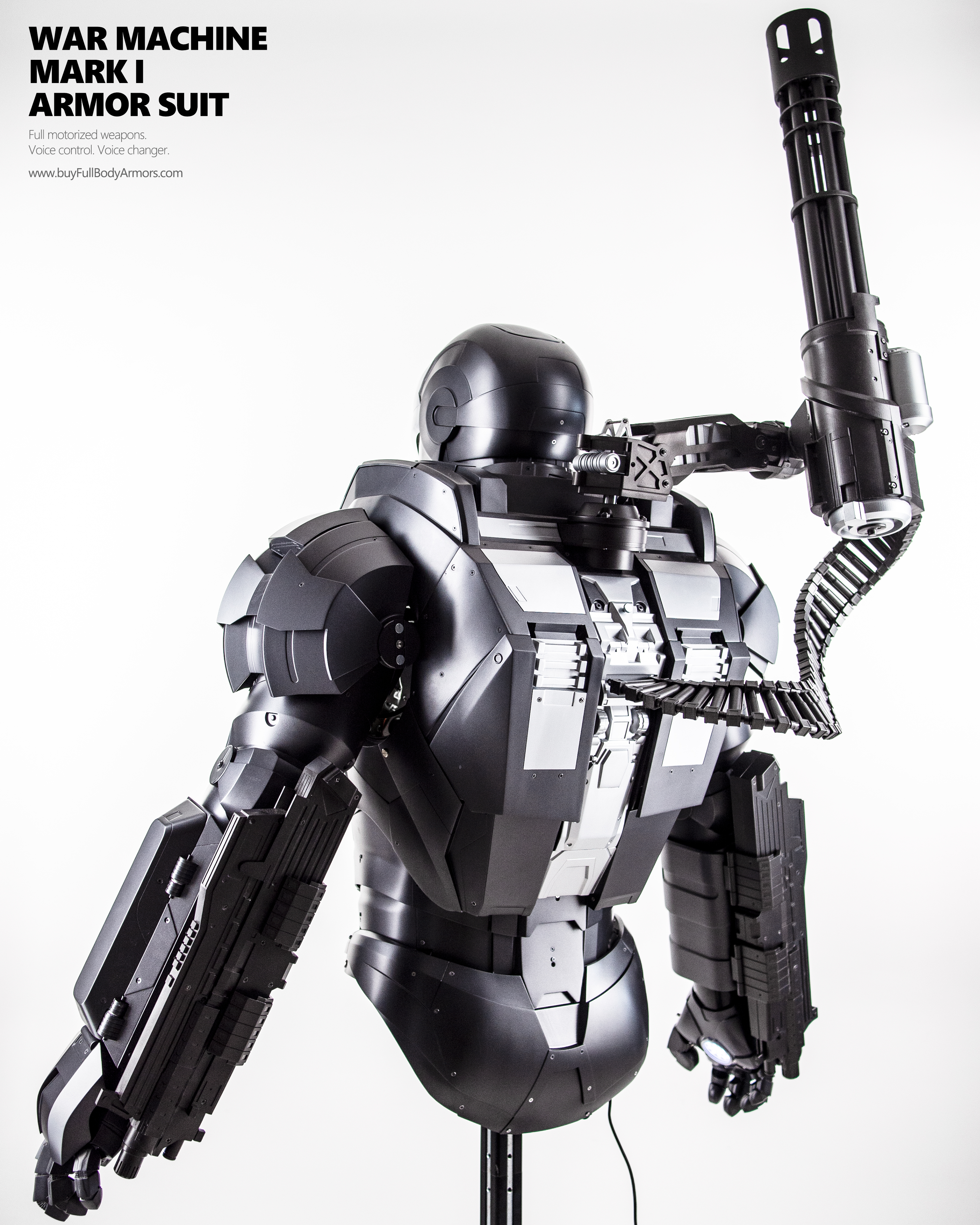 Wearable iron man suit War Machine Mark I Armor Suit top 2