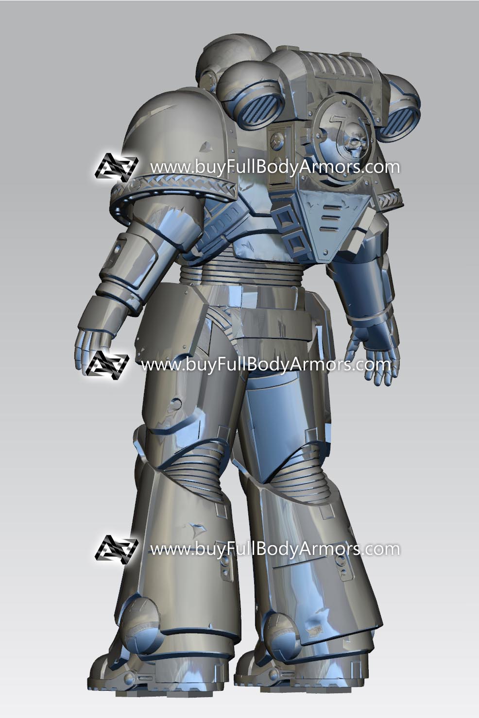 Wearable Warhammer 40K Space Marine Titus Helmet side view