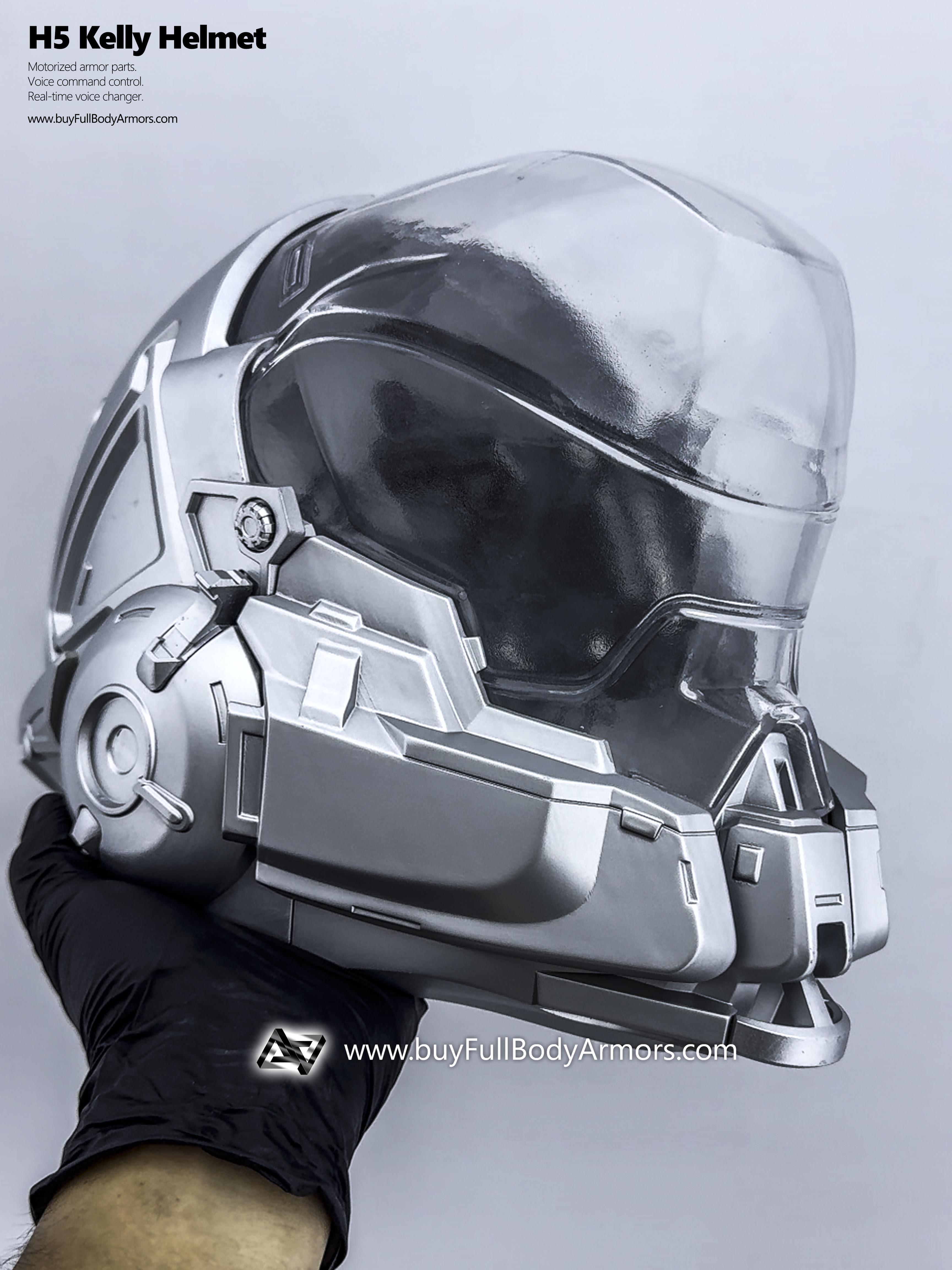 Wearable MASTER CHIEF helmet (Halo Infinity and Halo TV Series Season 2 Version) cover