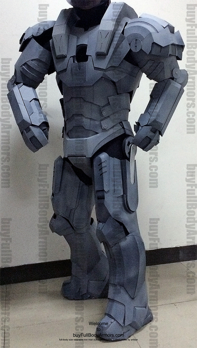 the wearable war machine suit costume base forward