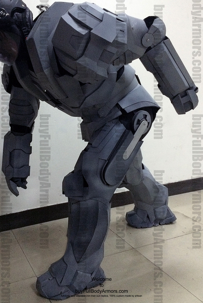 the wearable war machine suit costume base side