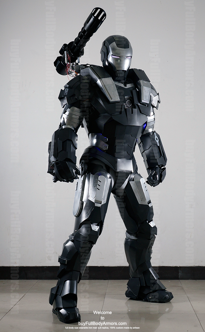 wearable War Machine suit costume front