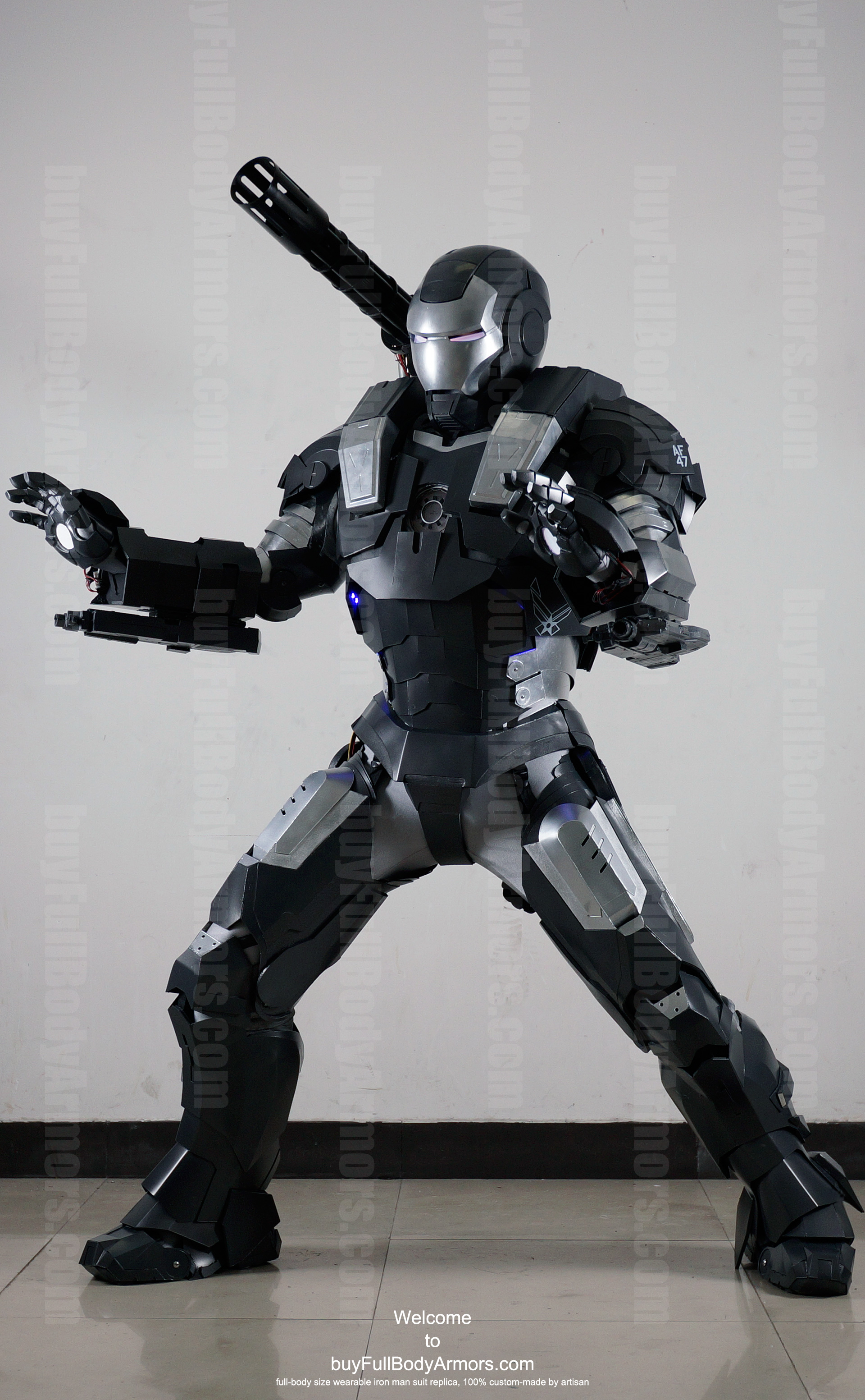 wearable war machine suit