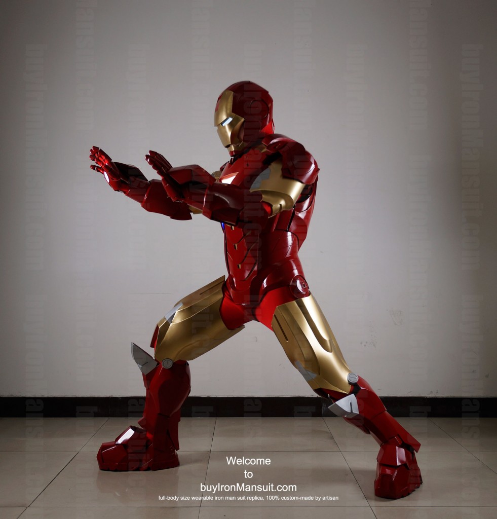 real metal iron man suit