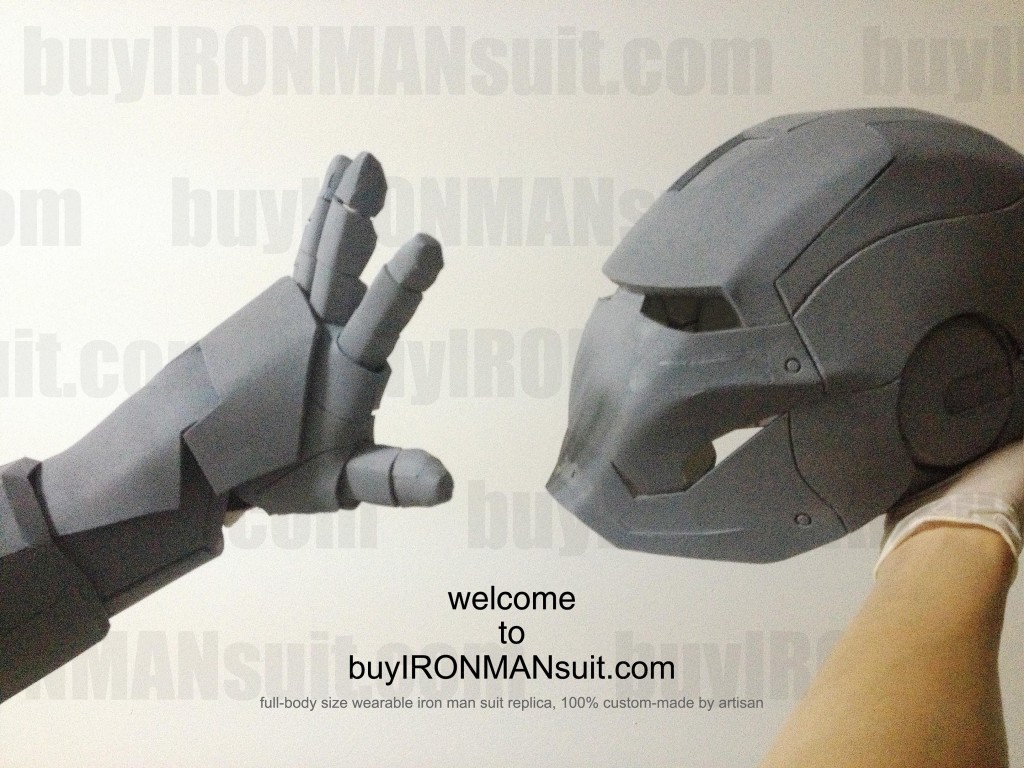 Iron Man costume suit Mark6 grey step parts