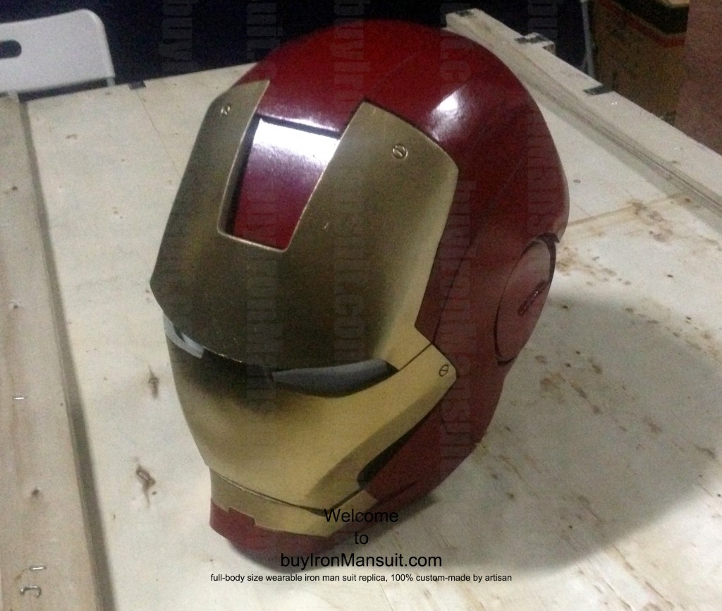 IronMan Mark VI Costume Helmet Left Armors