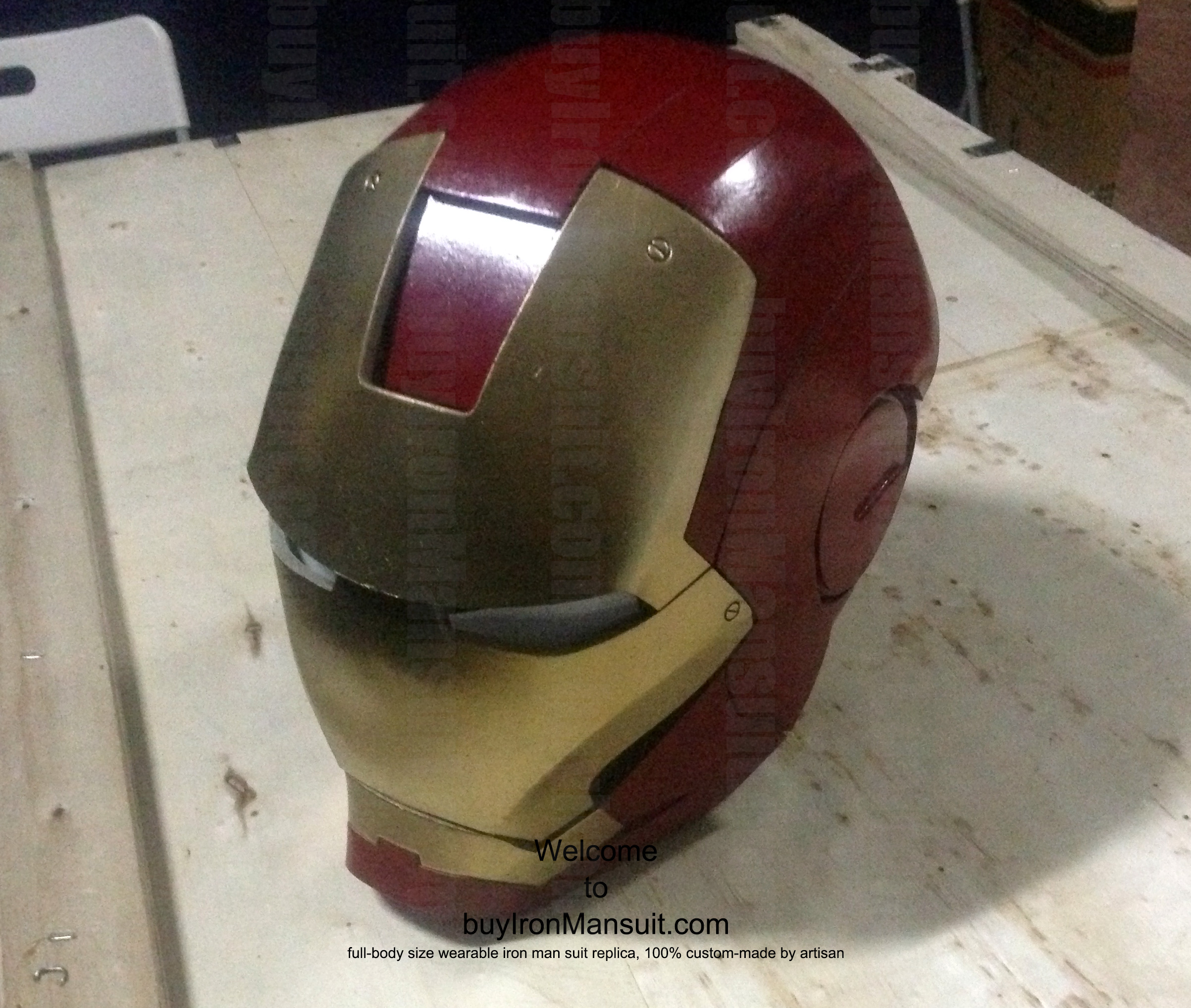 Wearable Iron Man suit costume Mark 6 (VI) components-13