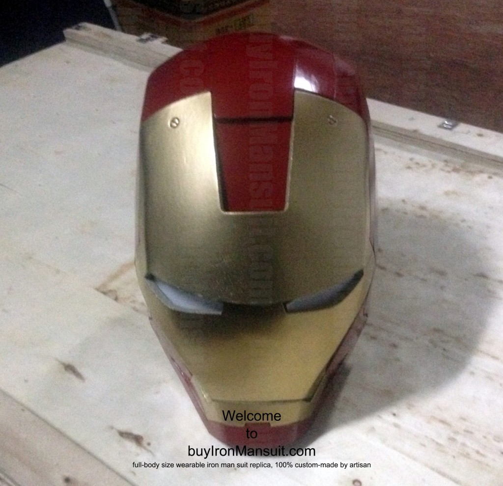 IronMan Mark VI Costume Helmet Front Armors