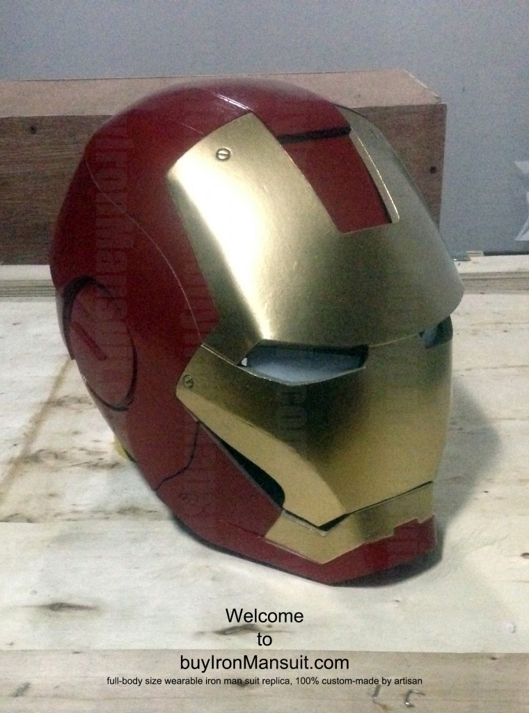 IronMan Mark VI Costume Helmet Right Armors